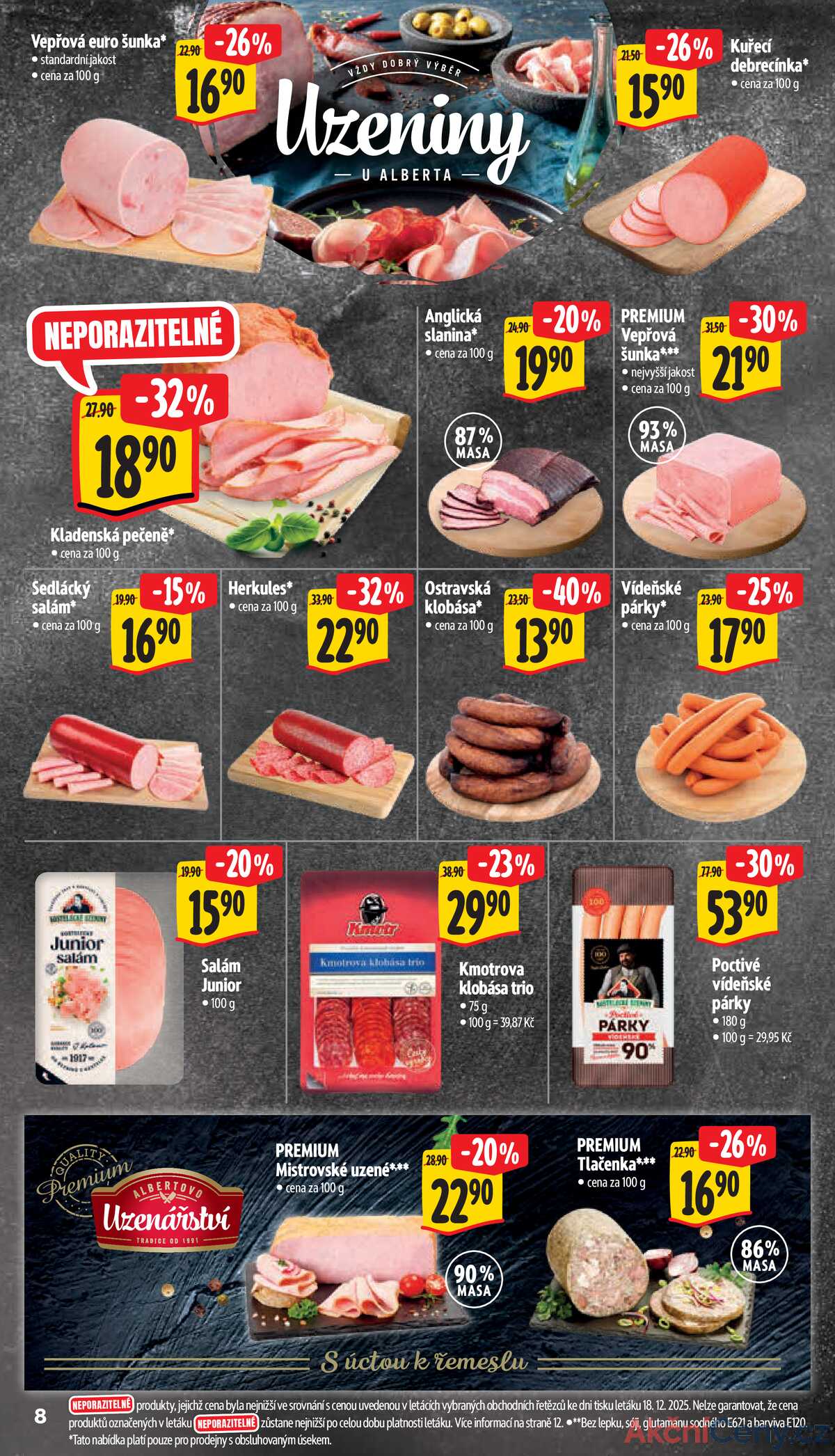 Albert Supermarket od 2.1. do 6.1.2026 strana 8