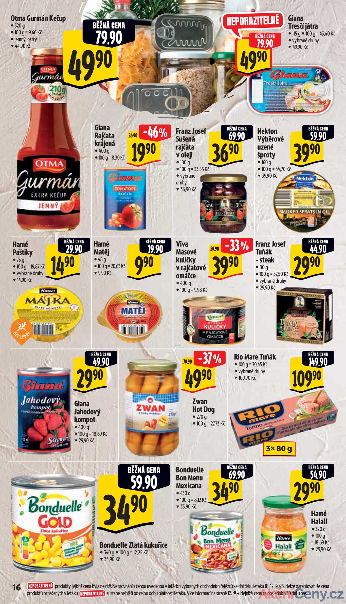 Albert Supermarket od 2.1. do 6.1.2026 strana 18