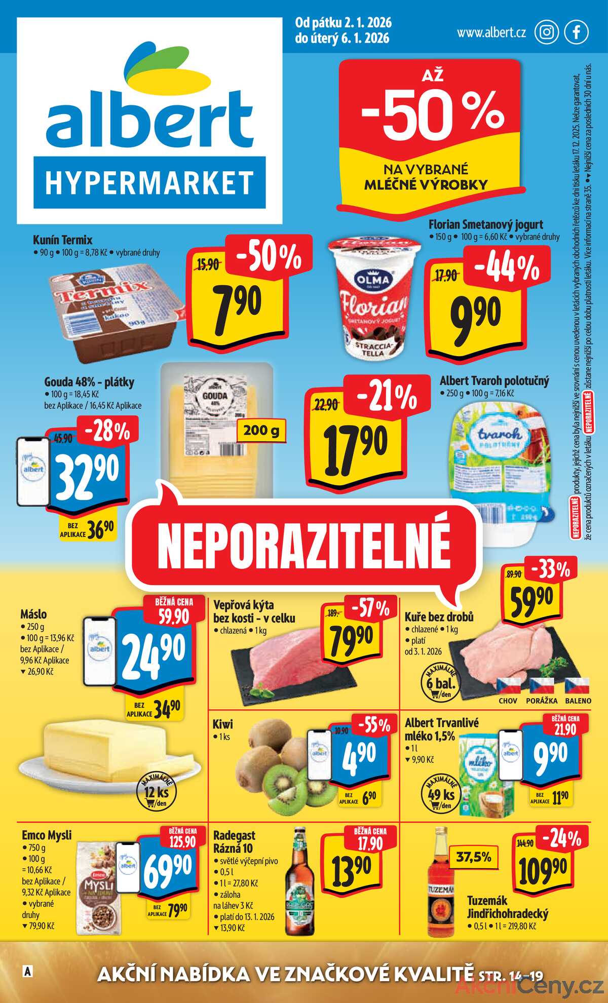 Albert  Hypermarket od 2.1. do 6.1.2026 strana 1