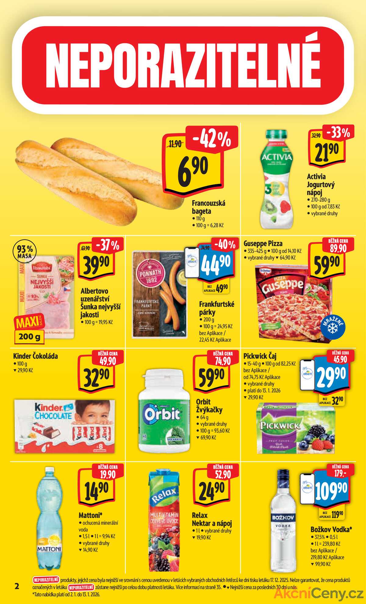 Albert  Hypermarket od 2.1. do 6.1.2026 strana 2