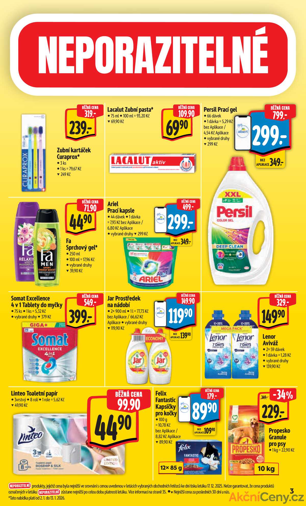 Albert  Hypermarket od 2.1. do 6.1.2026 strana 3