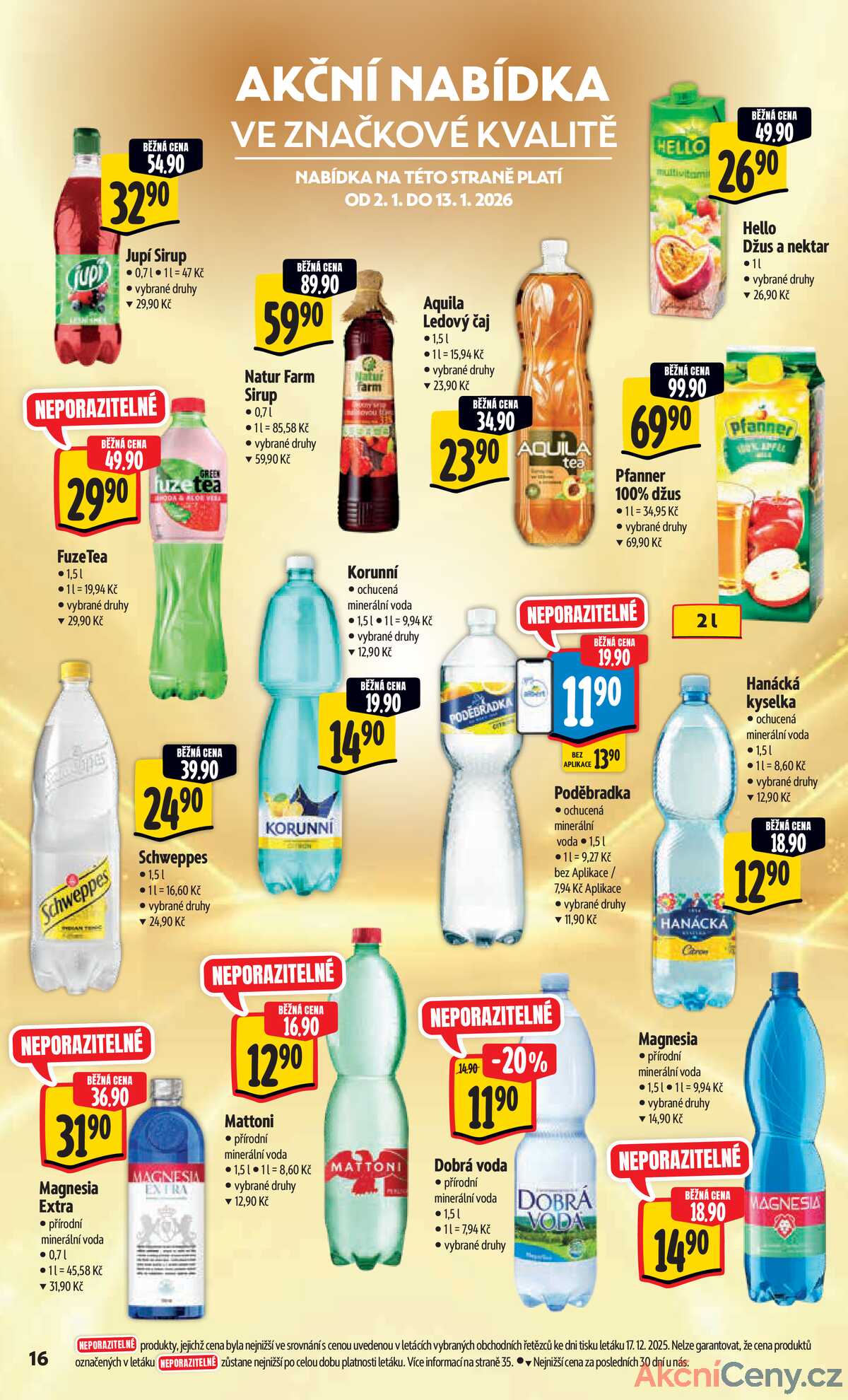 Albert  Hypermarket od 2.1. do 6.1.2026 strana 16