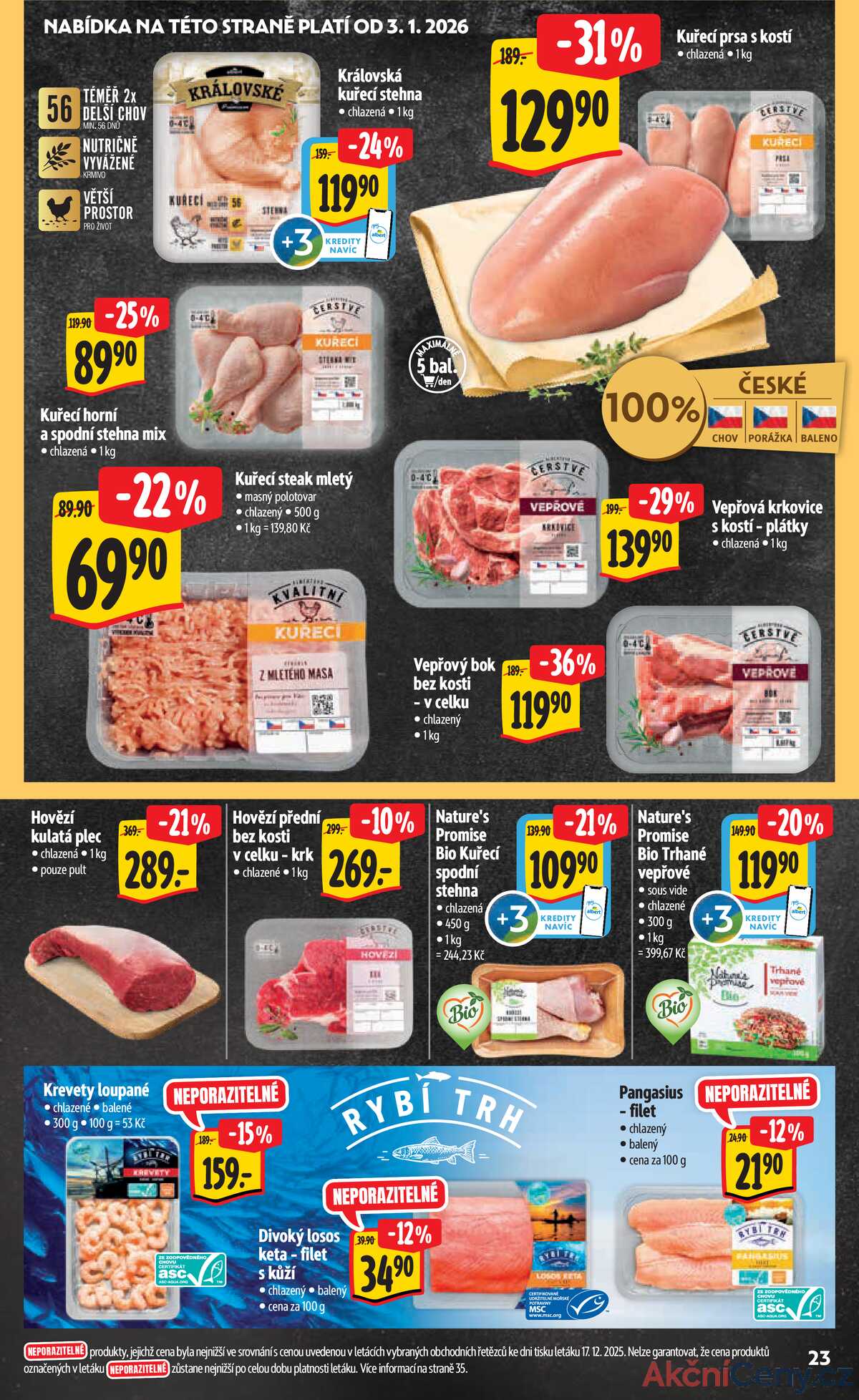 Albert  Hypermarket od 2.1. do 6.1.2026 strana 25