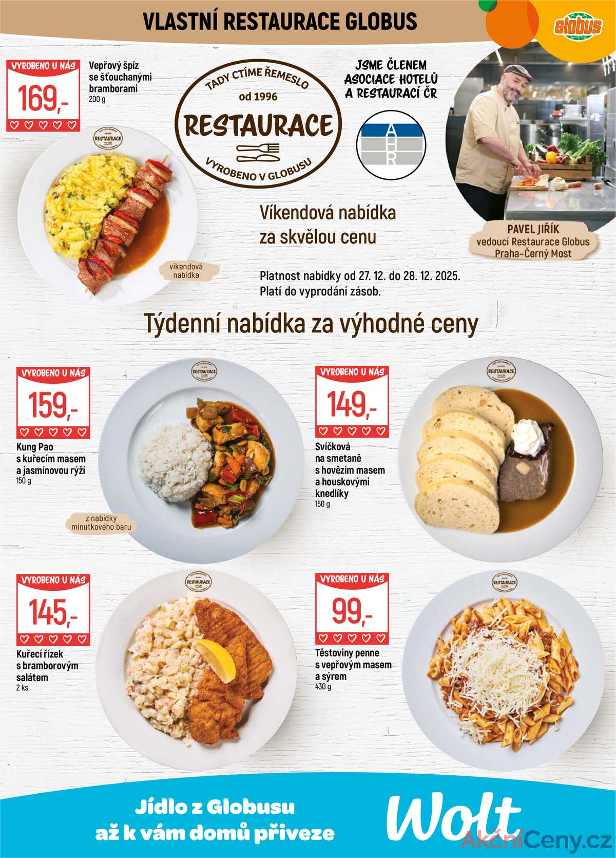 Akční leták Globus 27.12. - 31.12.2025 - Globus Praha - Centrum Černý Most strana 6