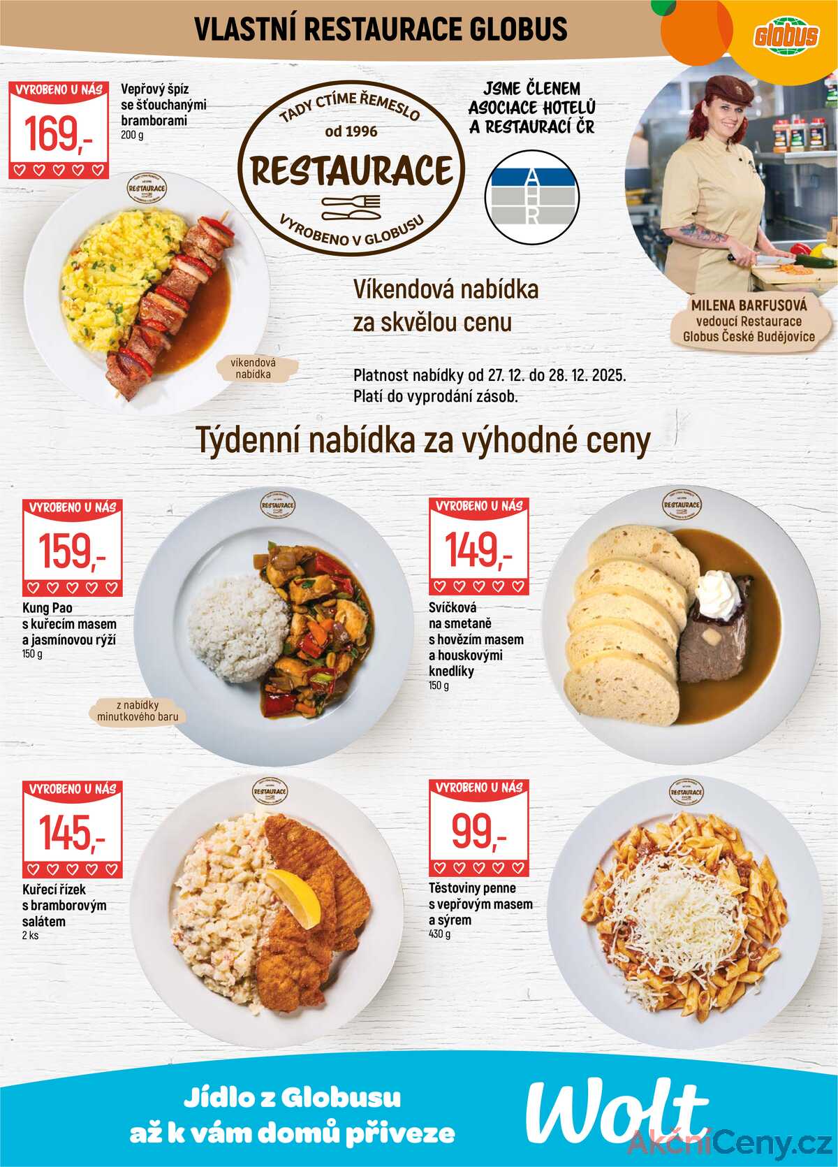 Akční leták Globus 27.12. - 31.12.2025 - Globus České Budějovice strana 6