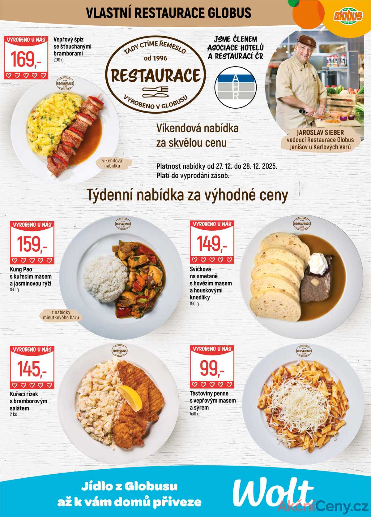 Akční leták Globus 27.12. - 31.12.2025 - Globus Jenišov u Karlových Varů strana 6