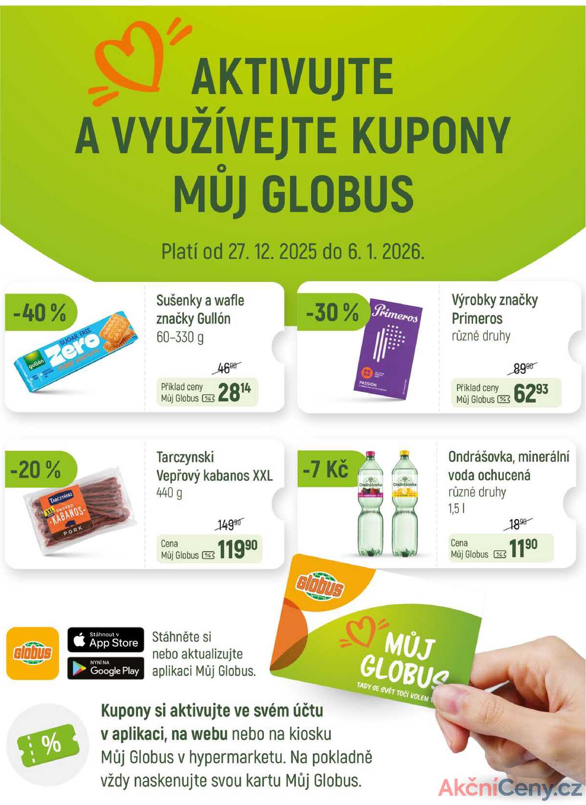 Akční leták Globus 27.12. - 31.12.2025 - Globus Trmice u Ústí nad Labem strana 2