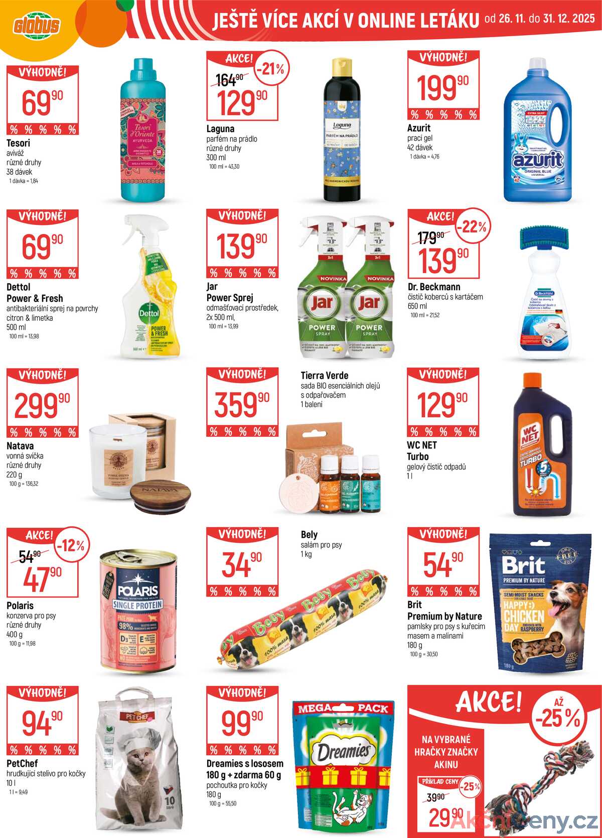 Akční leták Globus 27.12. - 31.12.2025 - Globus Brno Ivanovice strana 30