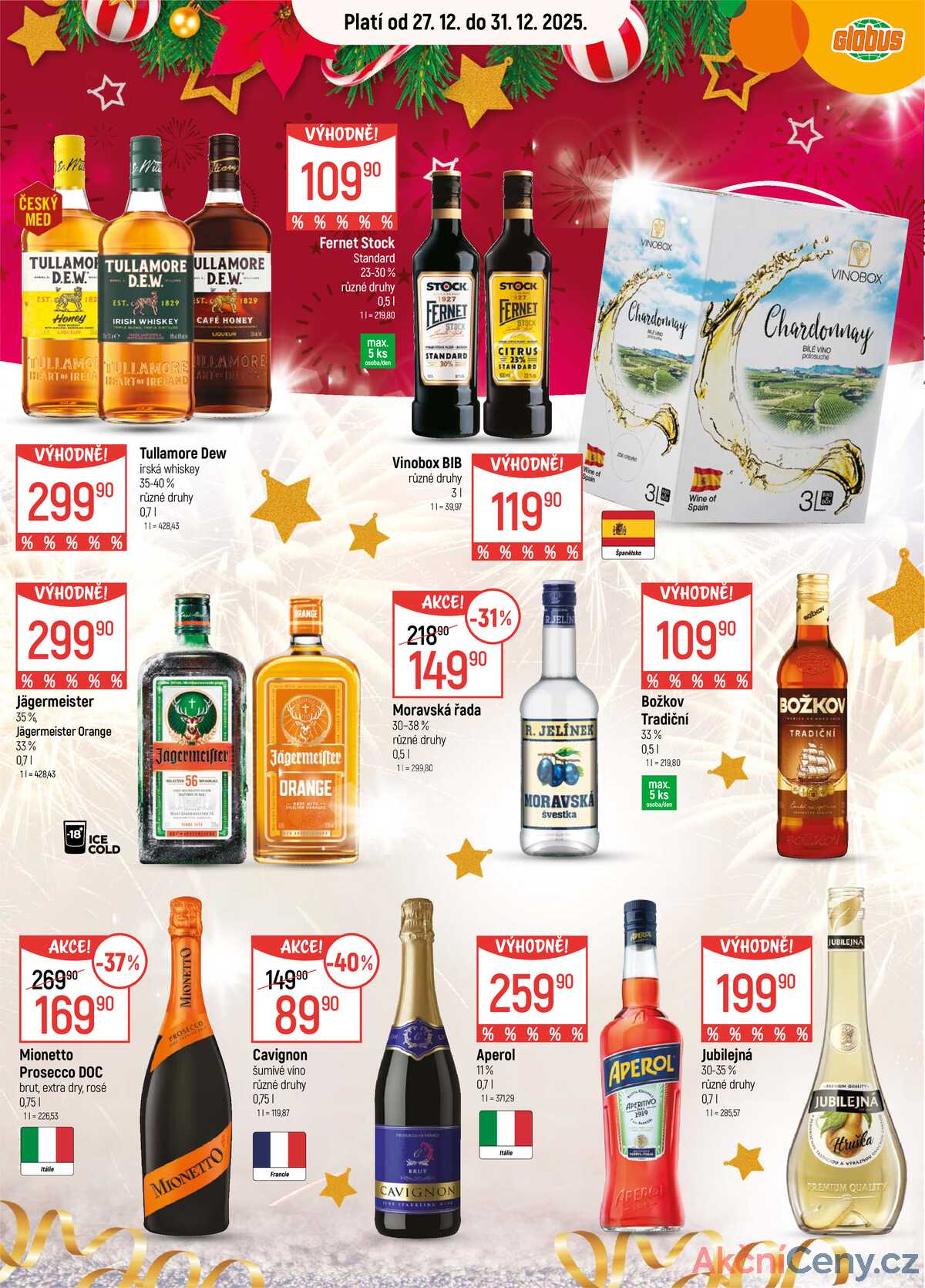 Akční leták Globus 27.12. - 31.12.2025 - Globus Praha - Štěrboholy strana 12