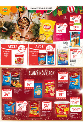 Akční leták Globus 27.12. - 31.12.2025 - Globus Praha - Štěrboholy