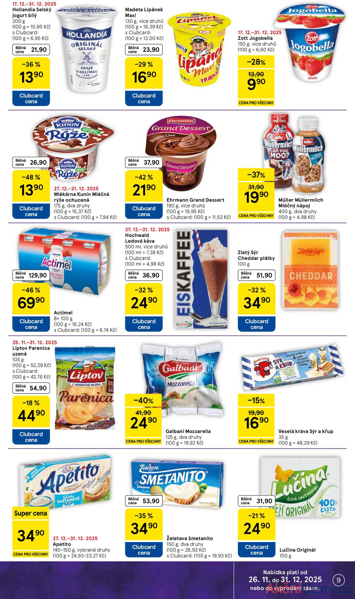 Tesco supermarkety od 27.12. do 31.12.2025 strana 9