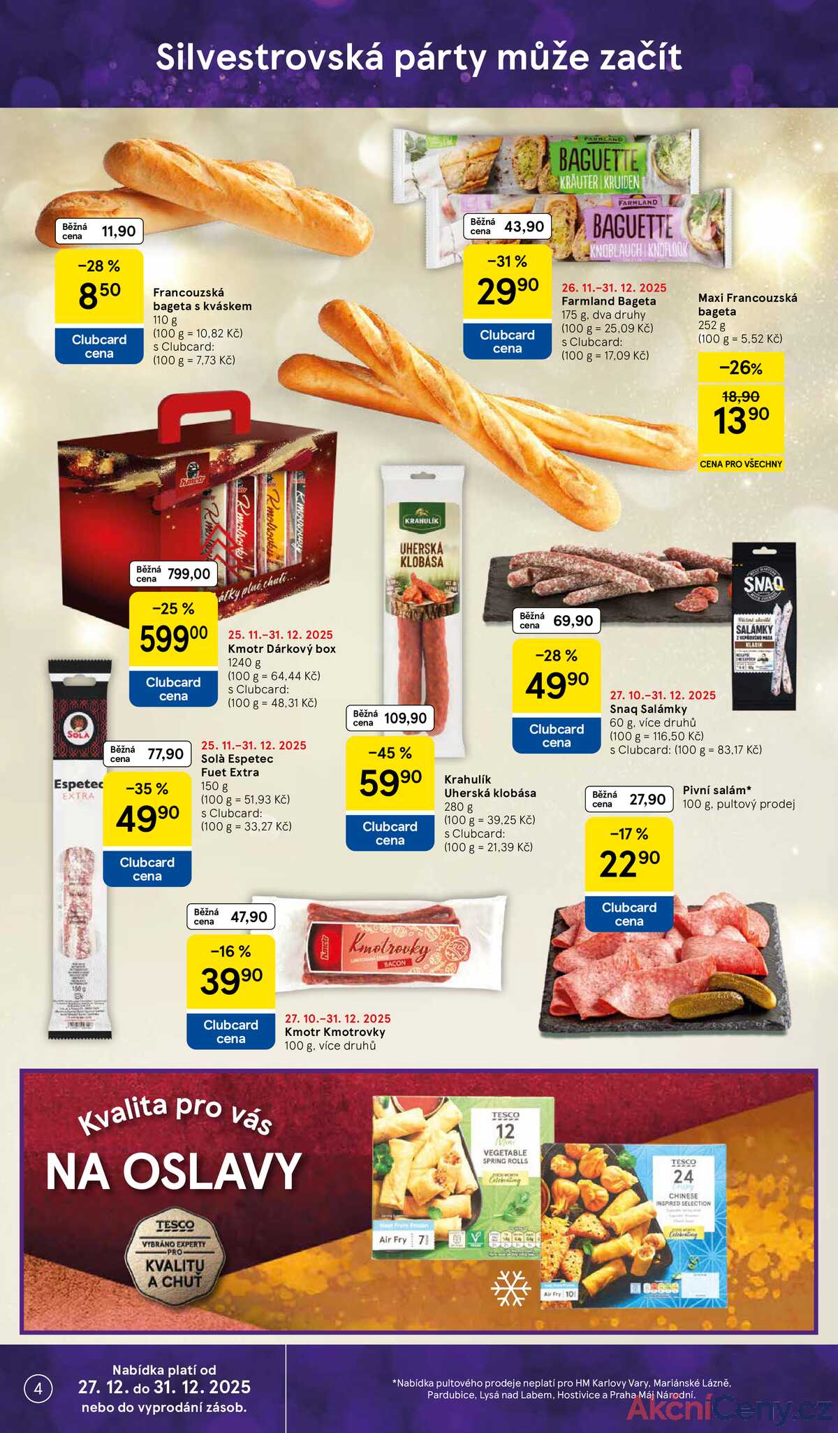 Tesco malé hypermarkety od 27.12. do 31.12.2025 strana 4