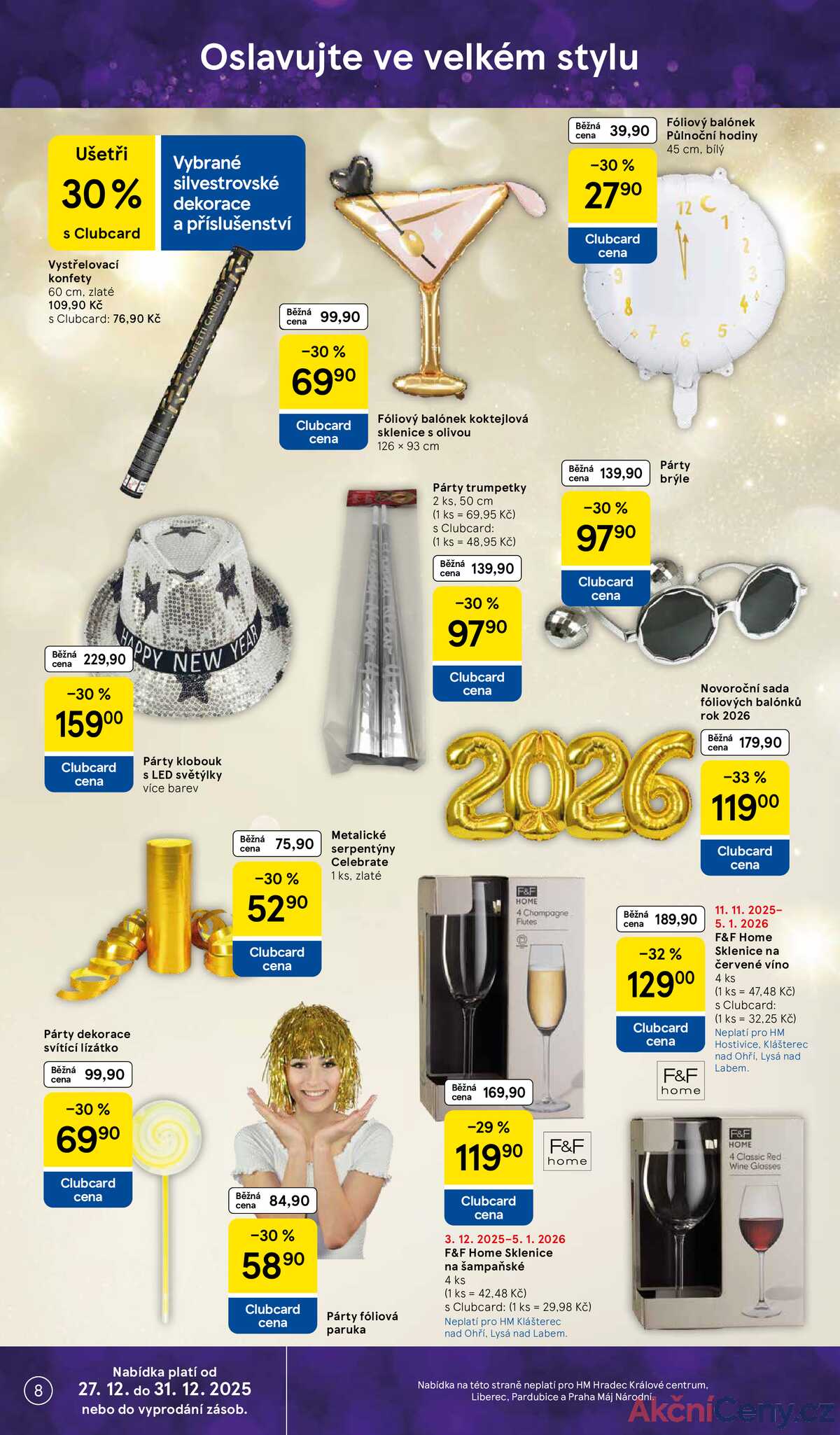 Tesco malé hypermarkety od 27.12. do 31.12.2025 strana 8