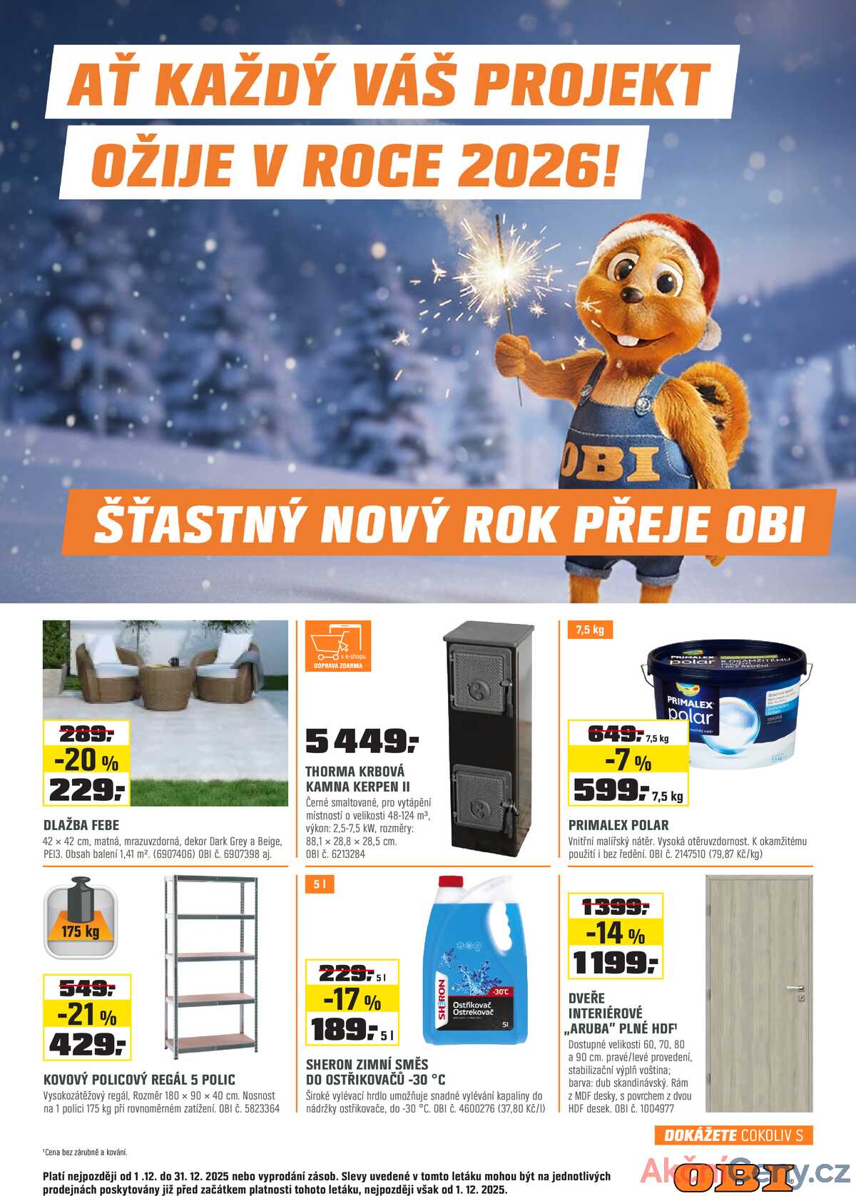 OBI od 25.12. do 31.12.2025 strana 1