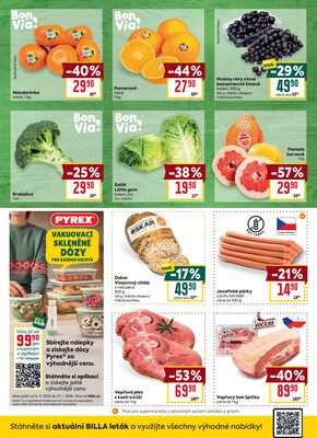 Billa malý leták od 2.1. do 6.1.2026
