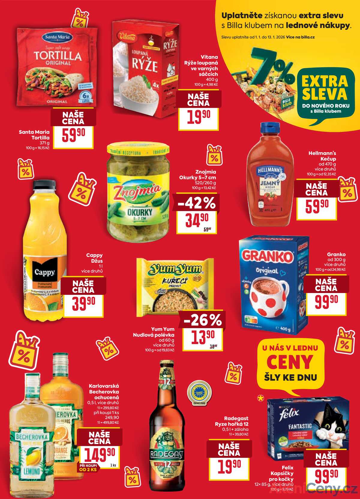 Billa  od 2.1. do 6.1.2026 strana 3