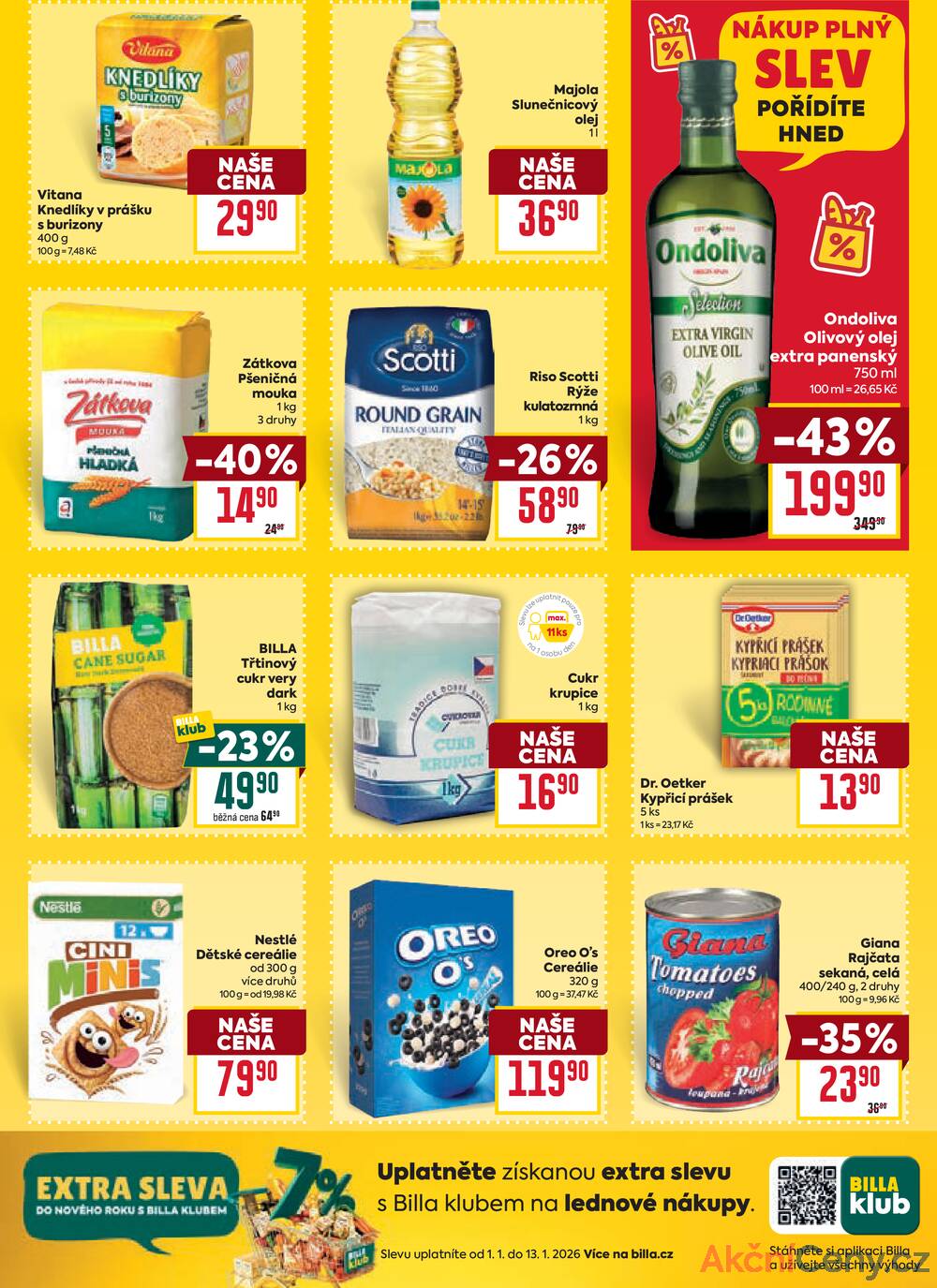 Leták Billa - Billa od 2.1. do 6.1.2026 - strana 21 Leták Billa - Billa od 2.1. do 6.1.2026 - strana 21