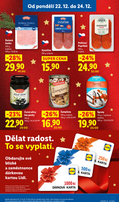 Lidl od 22.12. do 24.12.2025