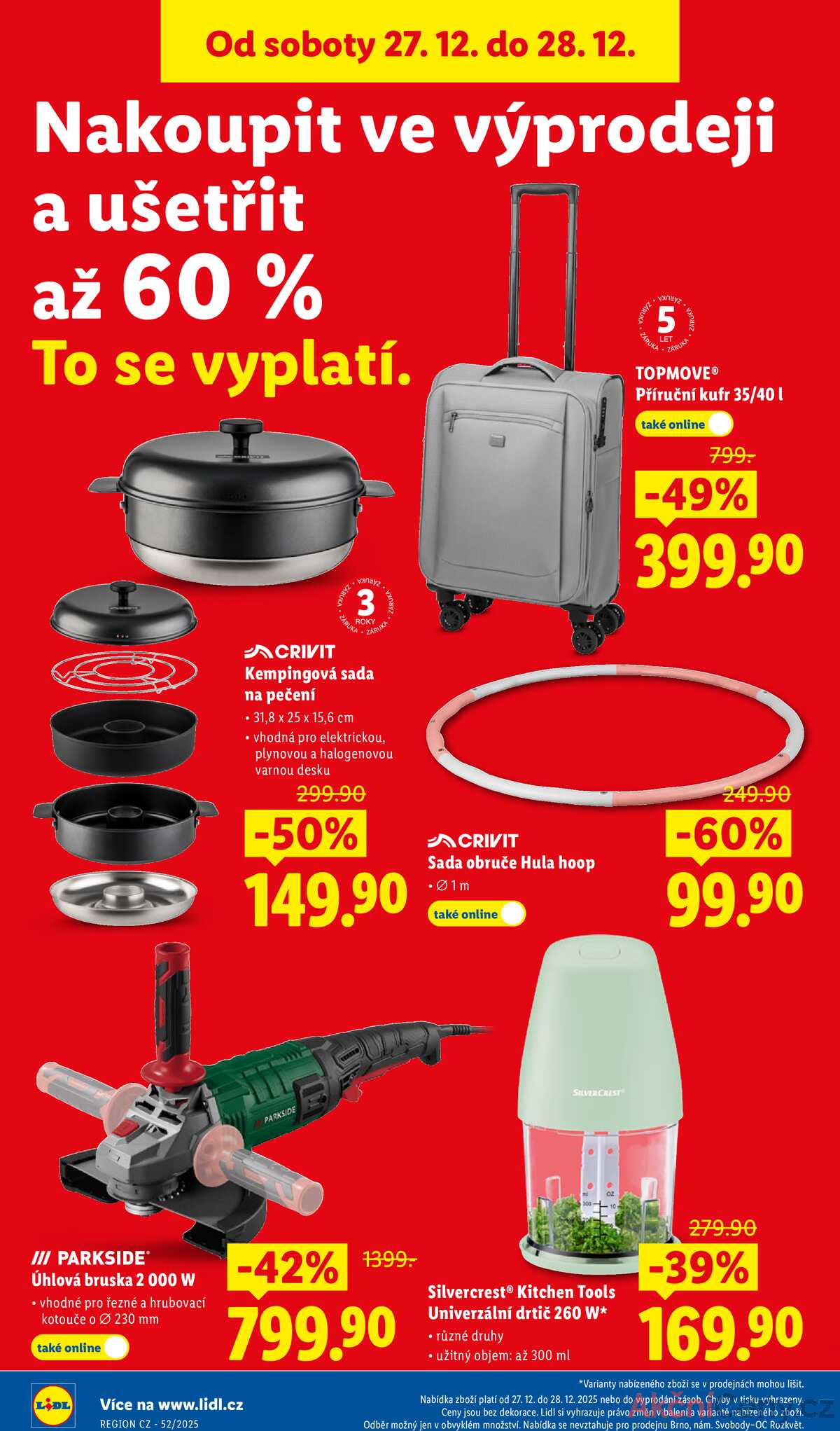 Lidl Spotřební zboží 22.12. - 28.12. strana 16