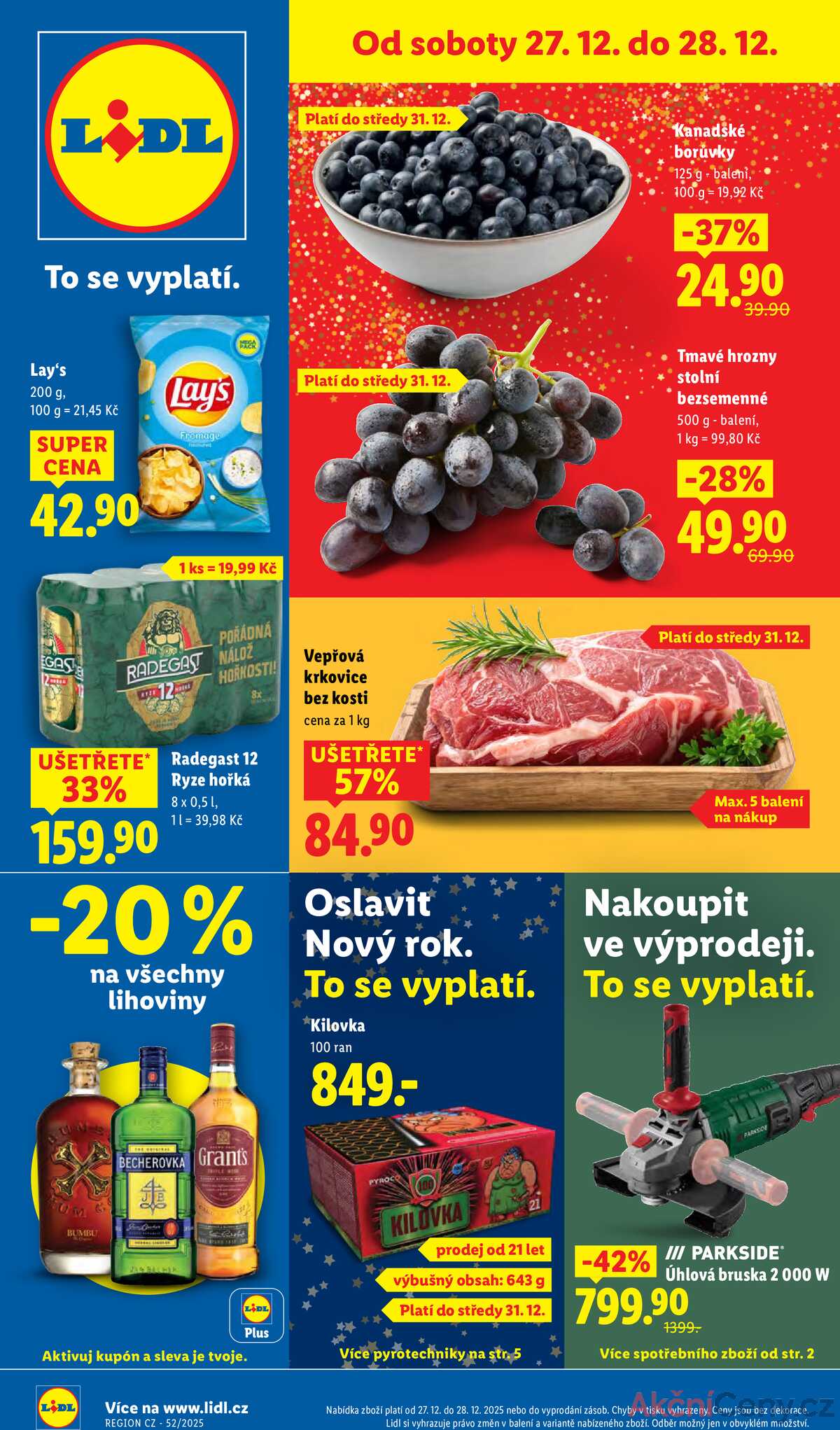 Lidl Čtvrtek od 27.12. do 28.12.2025 strana 1