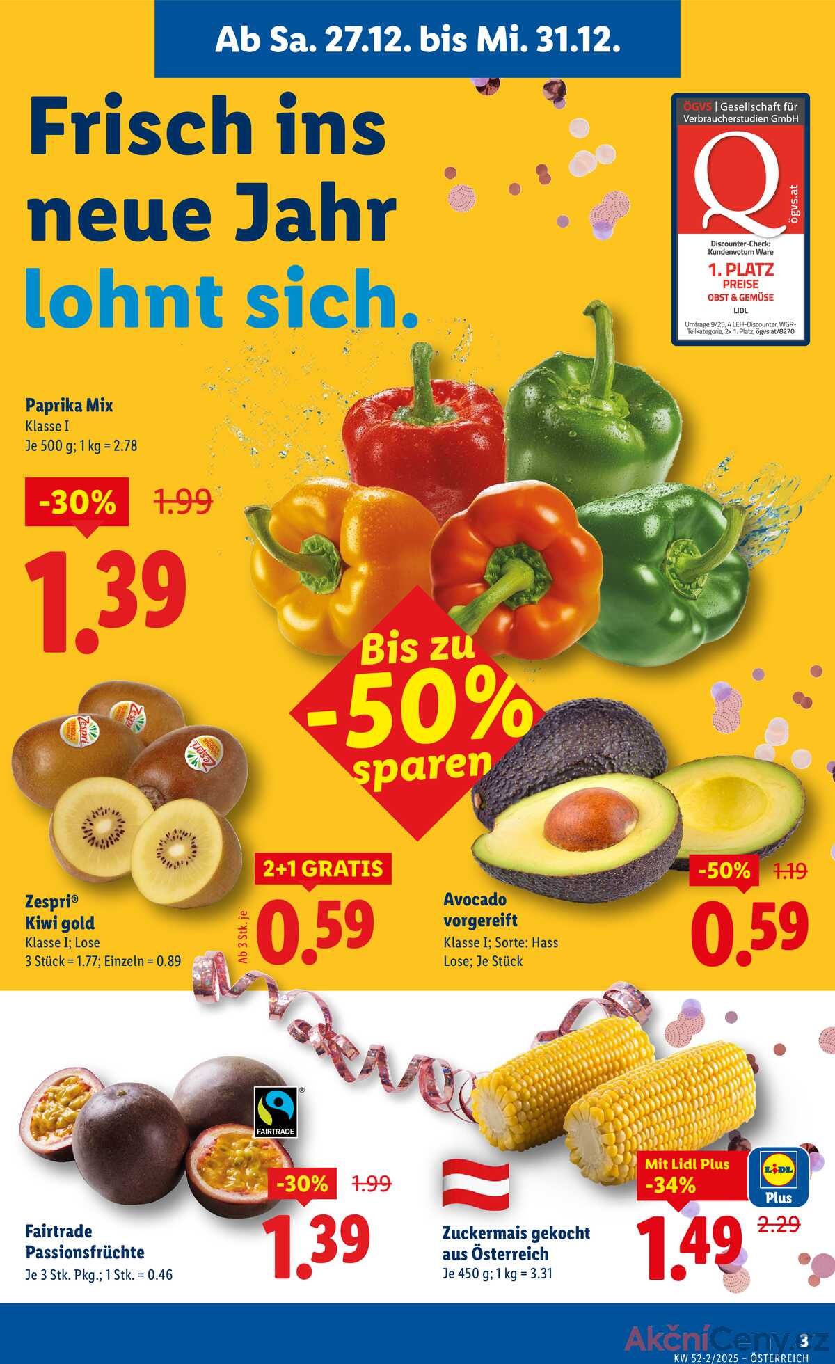 Leták Lidl Rakousko 27.12.-31.12.2025 strana 5