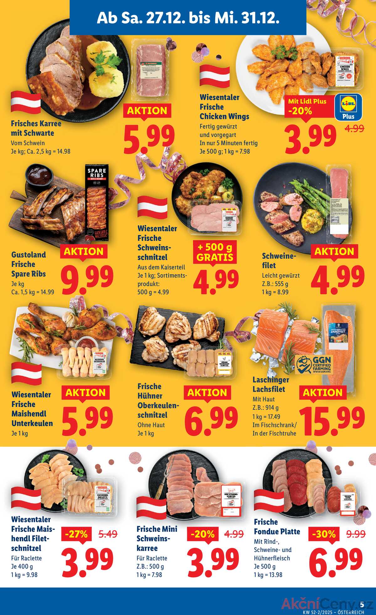Leták Lidl Rakousko 27.12.-31.12.2025 strana 7