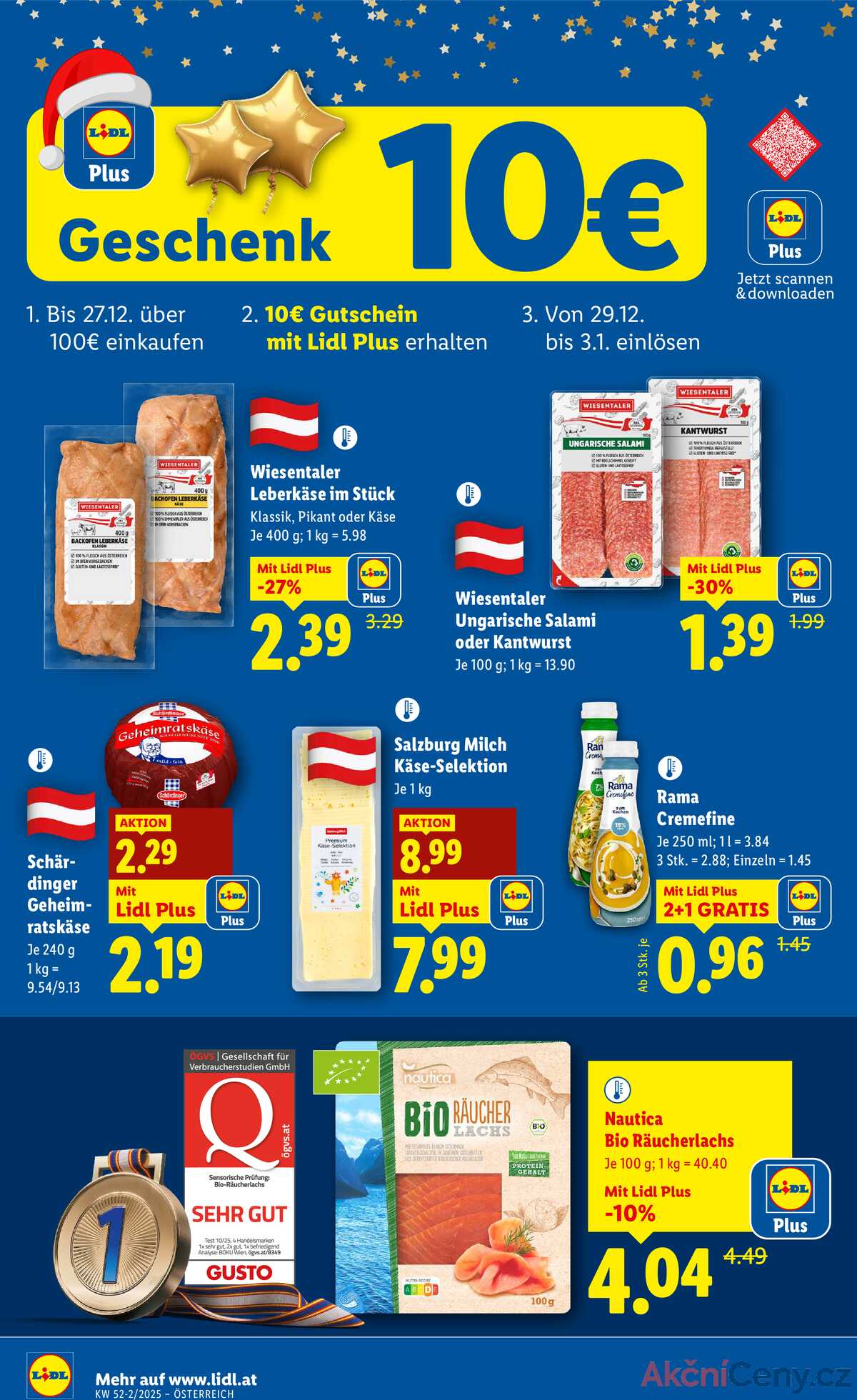 Leták Lidl Rakousko 27.12.-31.12.2025 strana 14