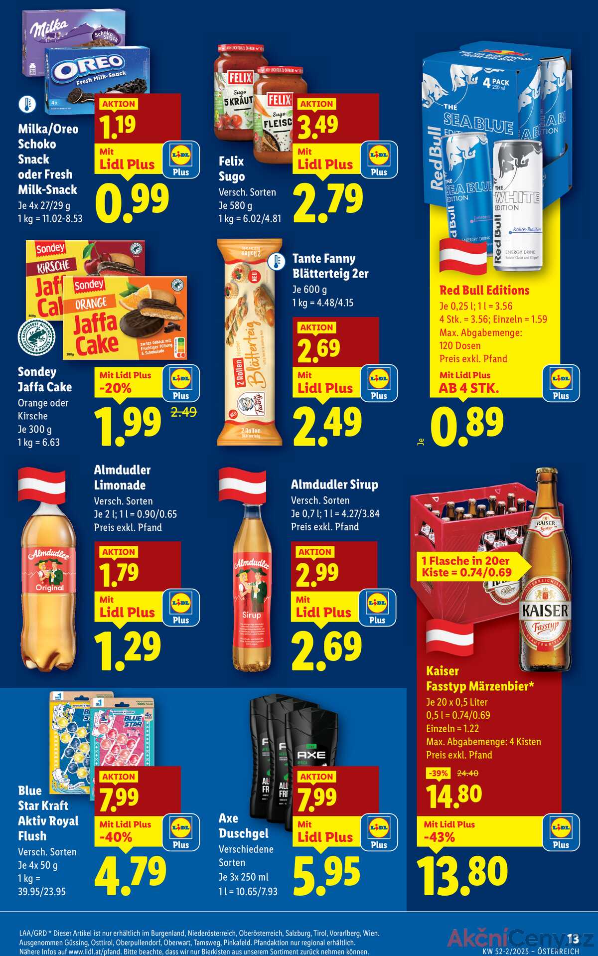 Leták Lidl Rakousko 27.12.-31.12.2025 strana 15