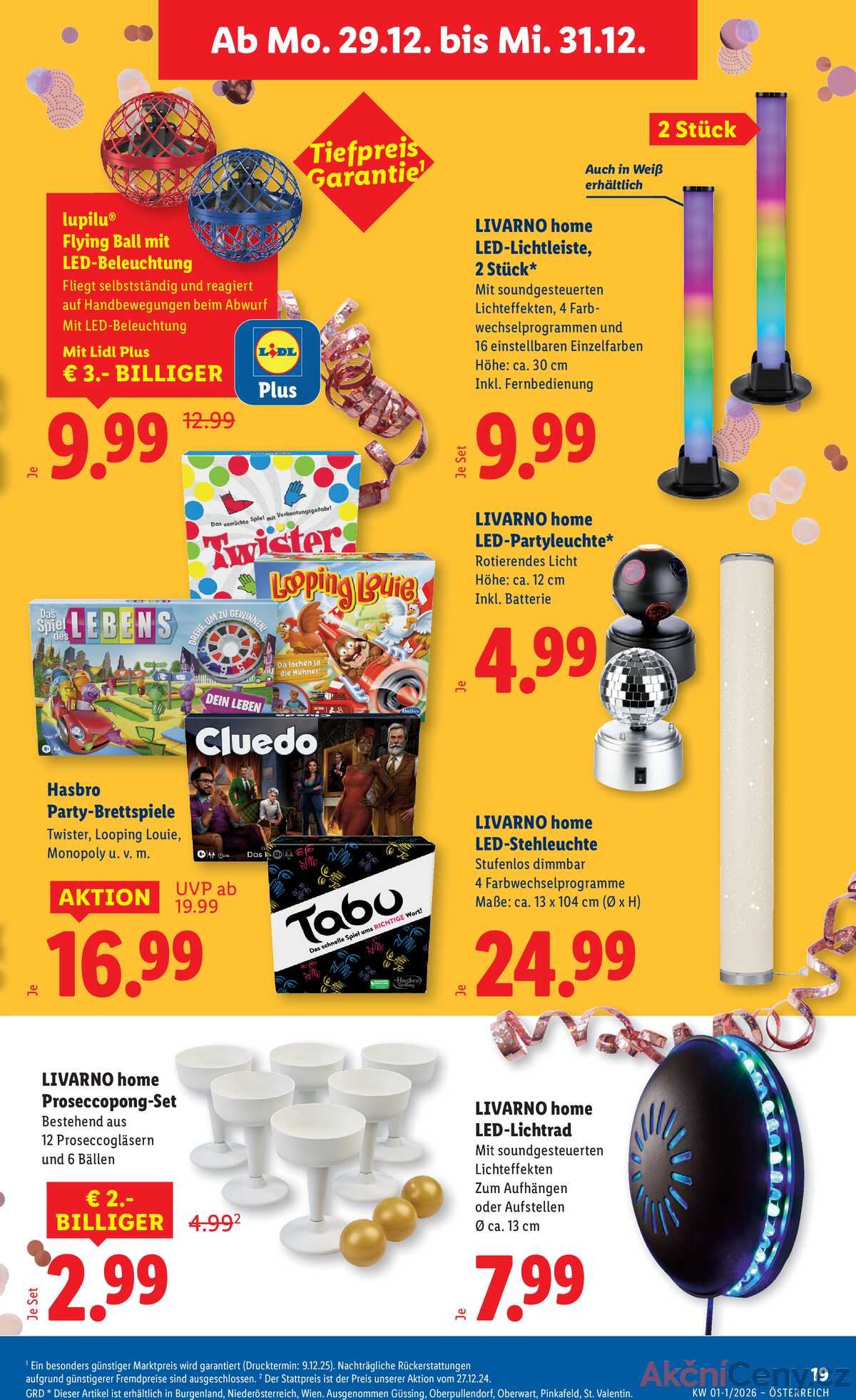 Leták Lidl Rakousko 27.12.-31.12.2025 strana 21