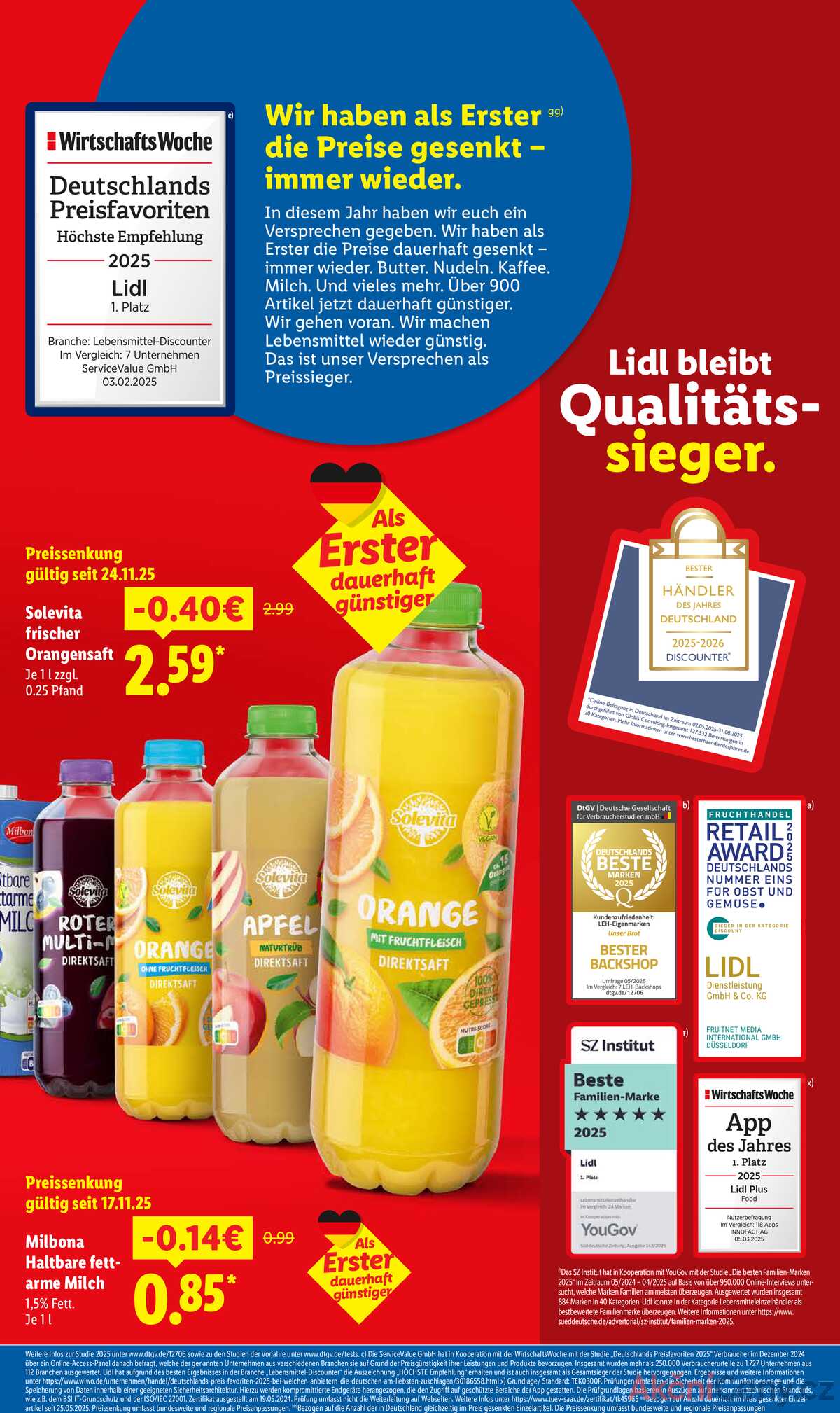 Leták Lidl Německo 22.12.-27.12.2025 strana 3