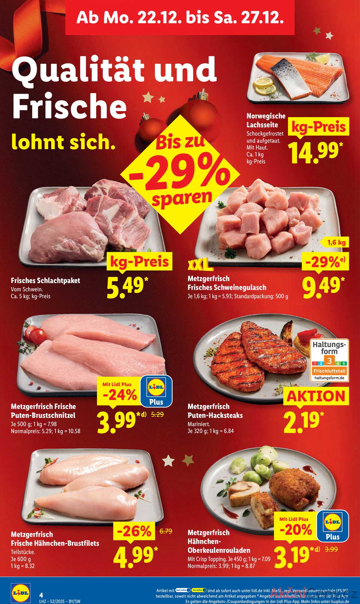 Leták Lidl Německo 22.12.-27.12.2025 strana 10