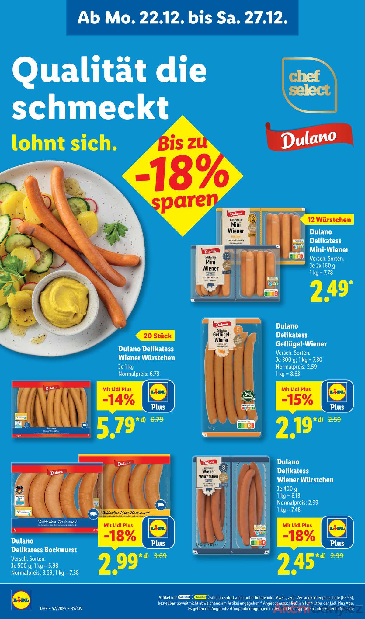 Leták Lidl Německo 22.12.-27.12.2025 strana 20