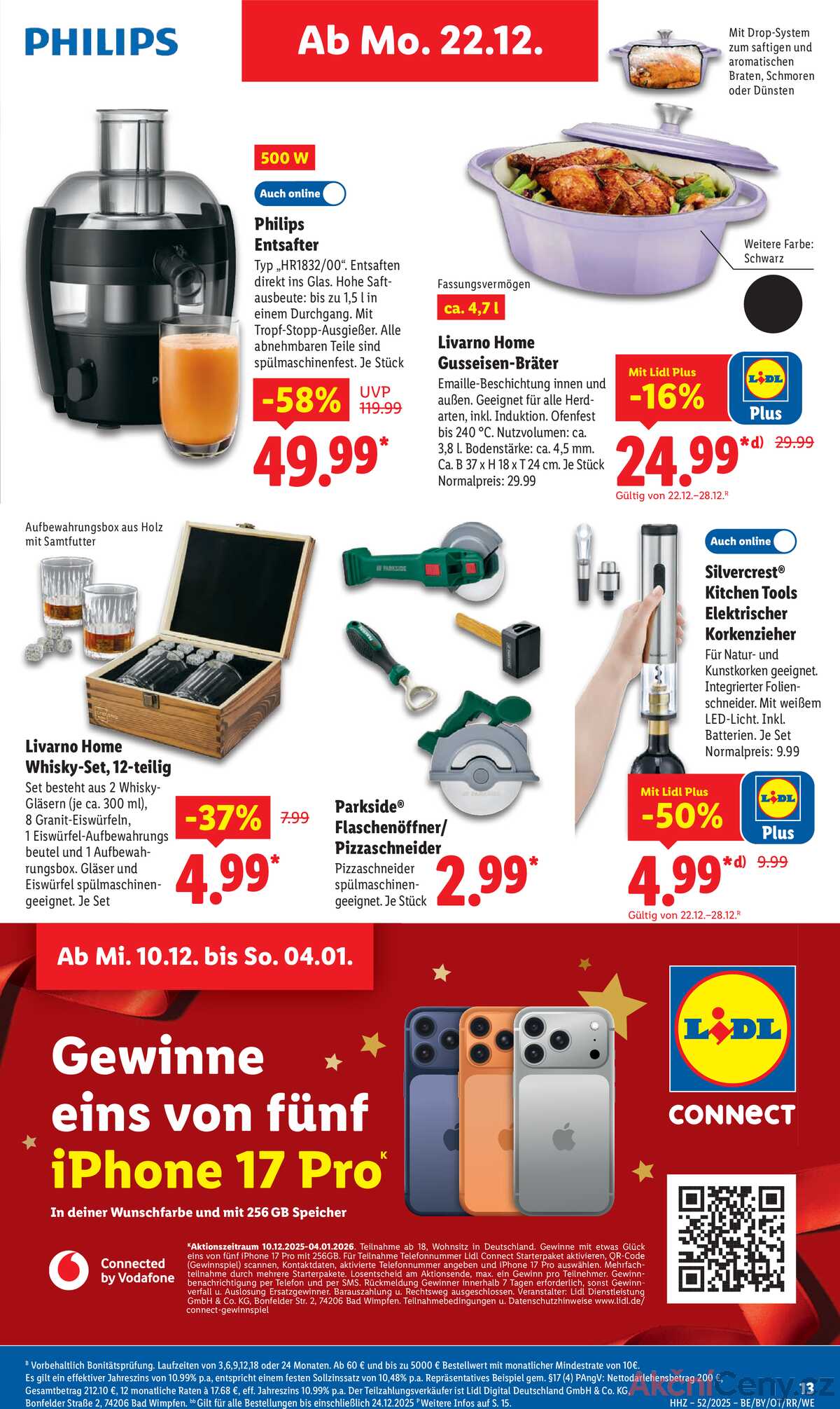 Leták Lidl Německo 22.12.-27.12.2025 strana 23