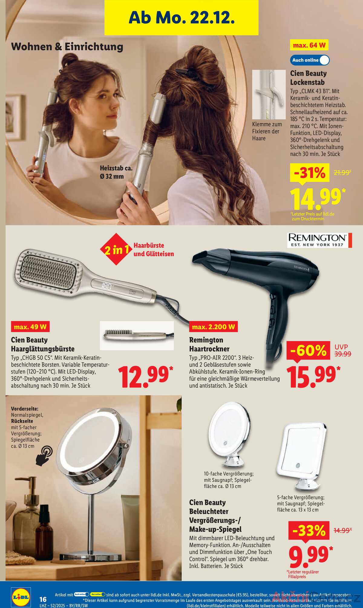 Leták Lidl Německo 22.12.-27.12.2025 strana 26