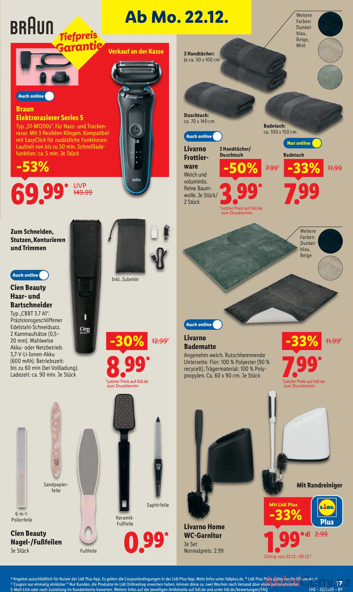 Leták Lidl Německo 22.12.-27.12.2025 strana 27