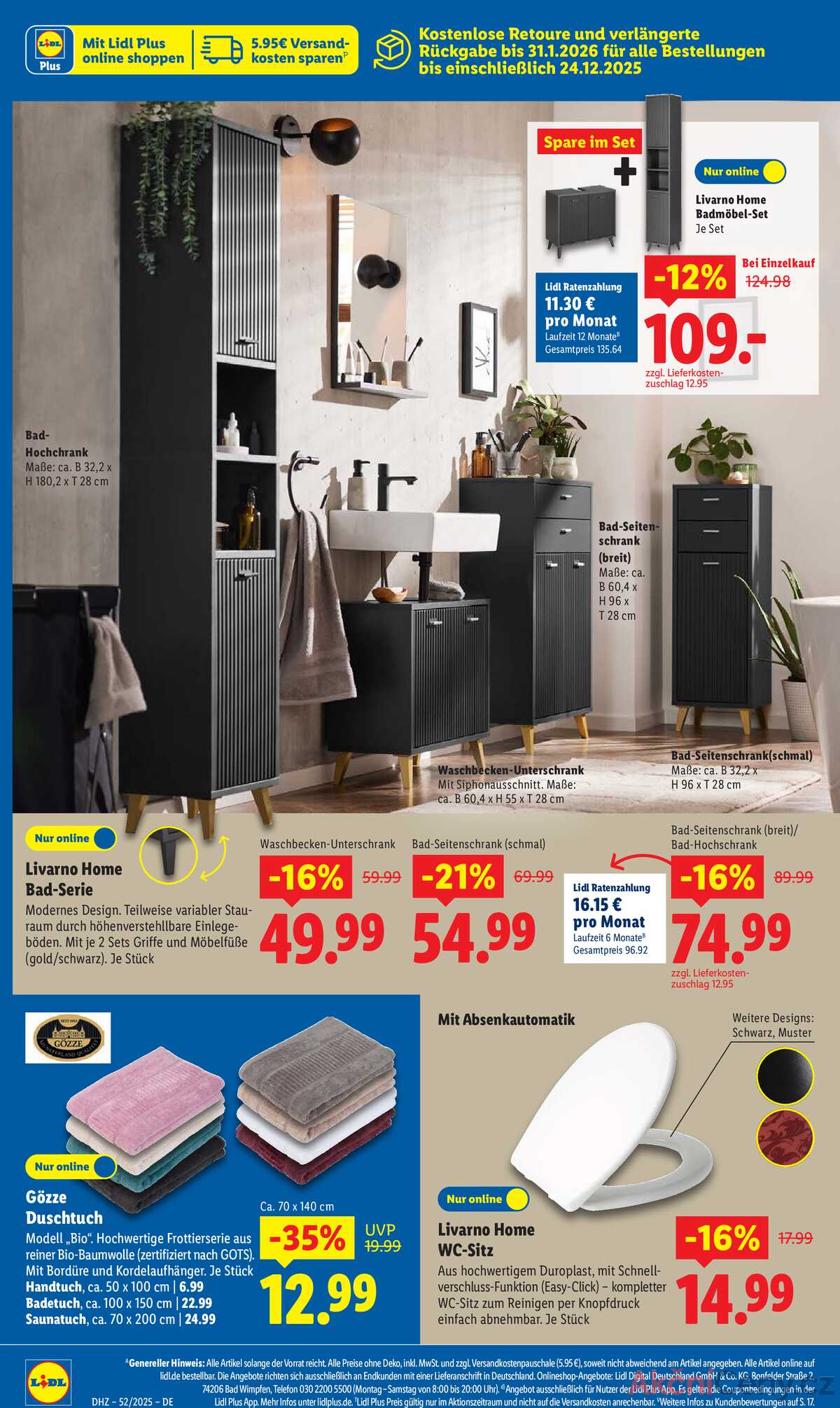 Leták Lidl Německo 22.12.-27.12.2025 strana 28