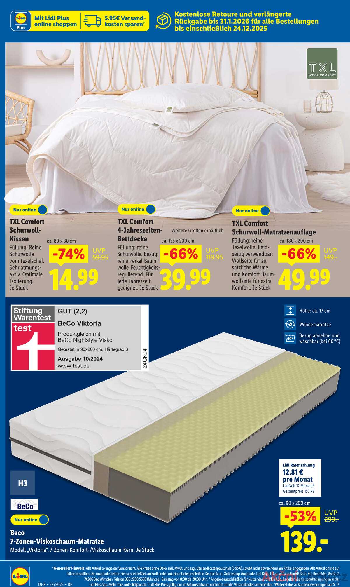 Leták Lidl Německo 22.12.-27.12.2025 strana 34