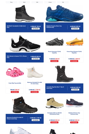 Intersport Boty - 21. 12. 2025