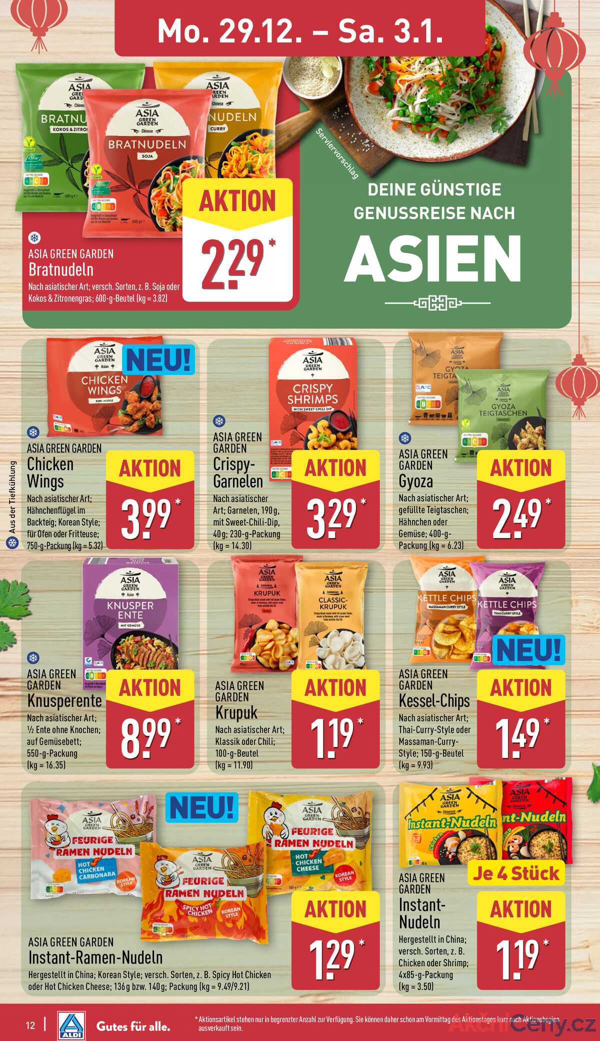 Leták ALDI Německo 29.12.-4.1.2026 strana 12