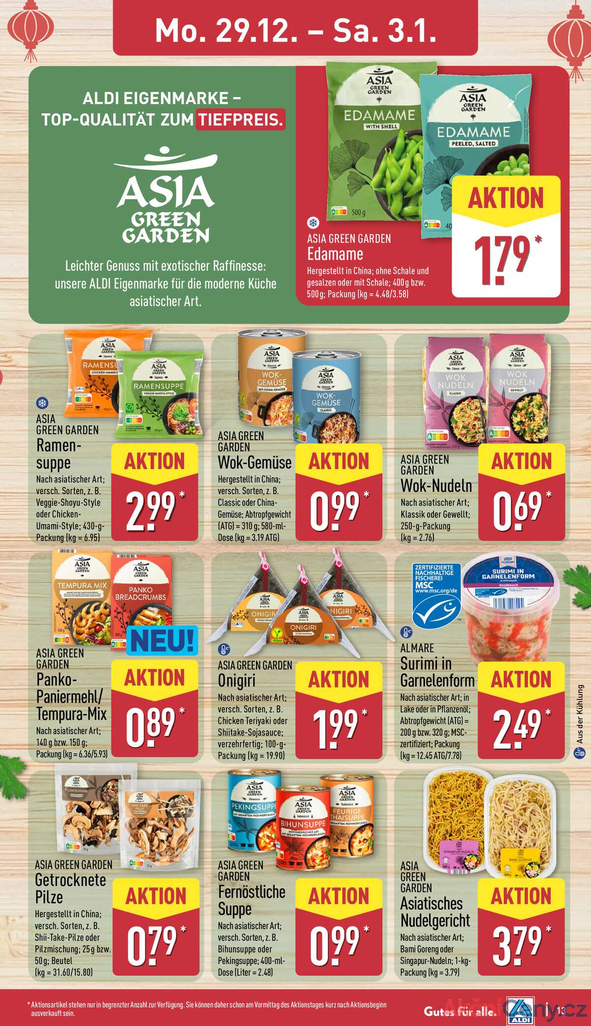 Leták ALDI Německo 29.12.-4.1.2026 strana 13