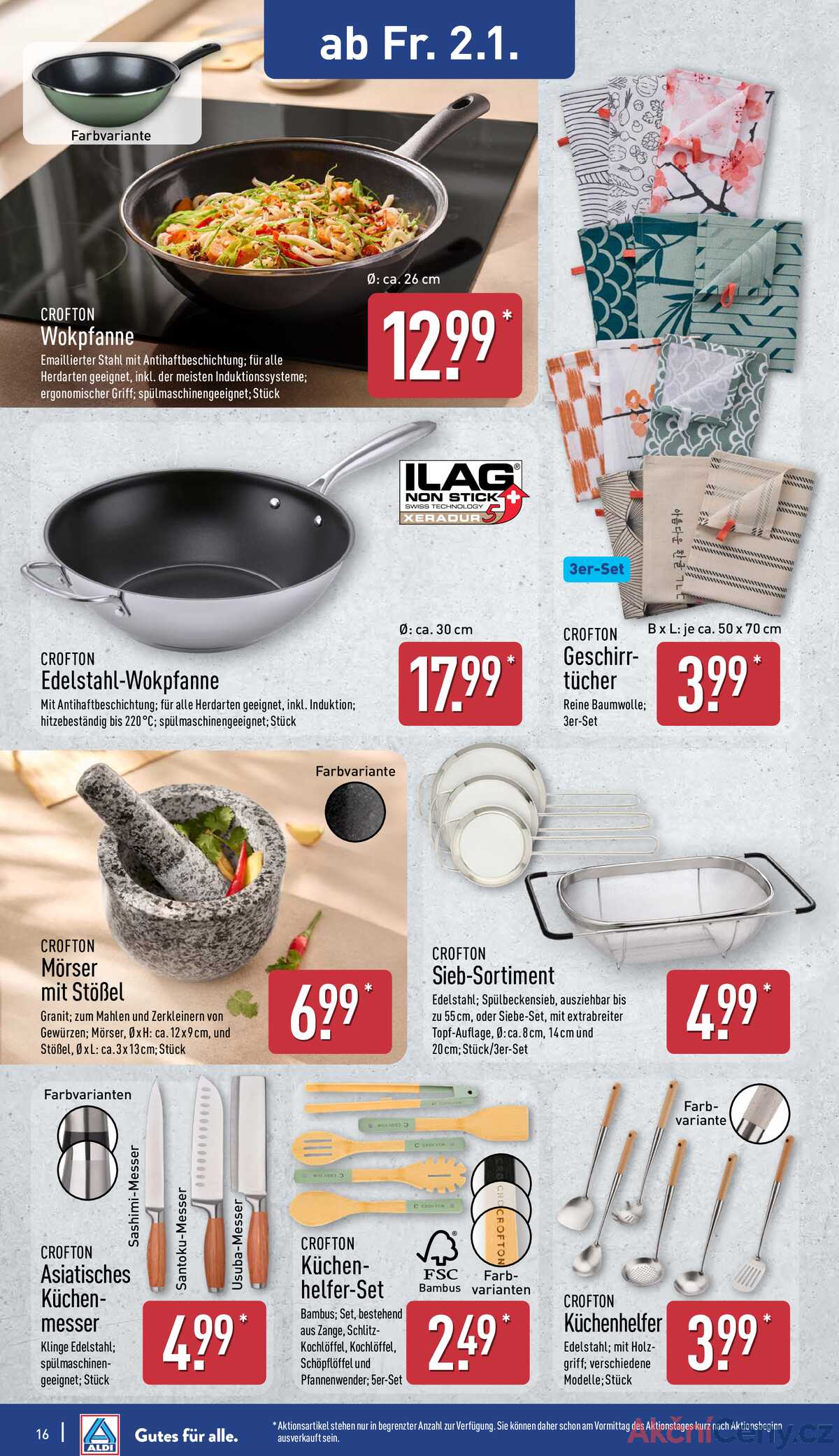 Leták ALDI Německo 29.12.-4.1.2026 strana 16