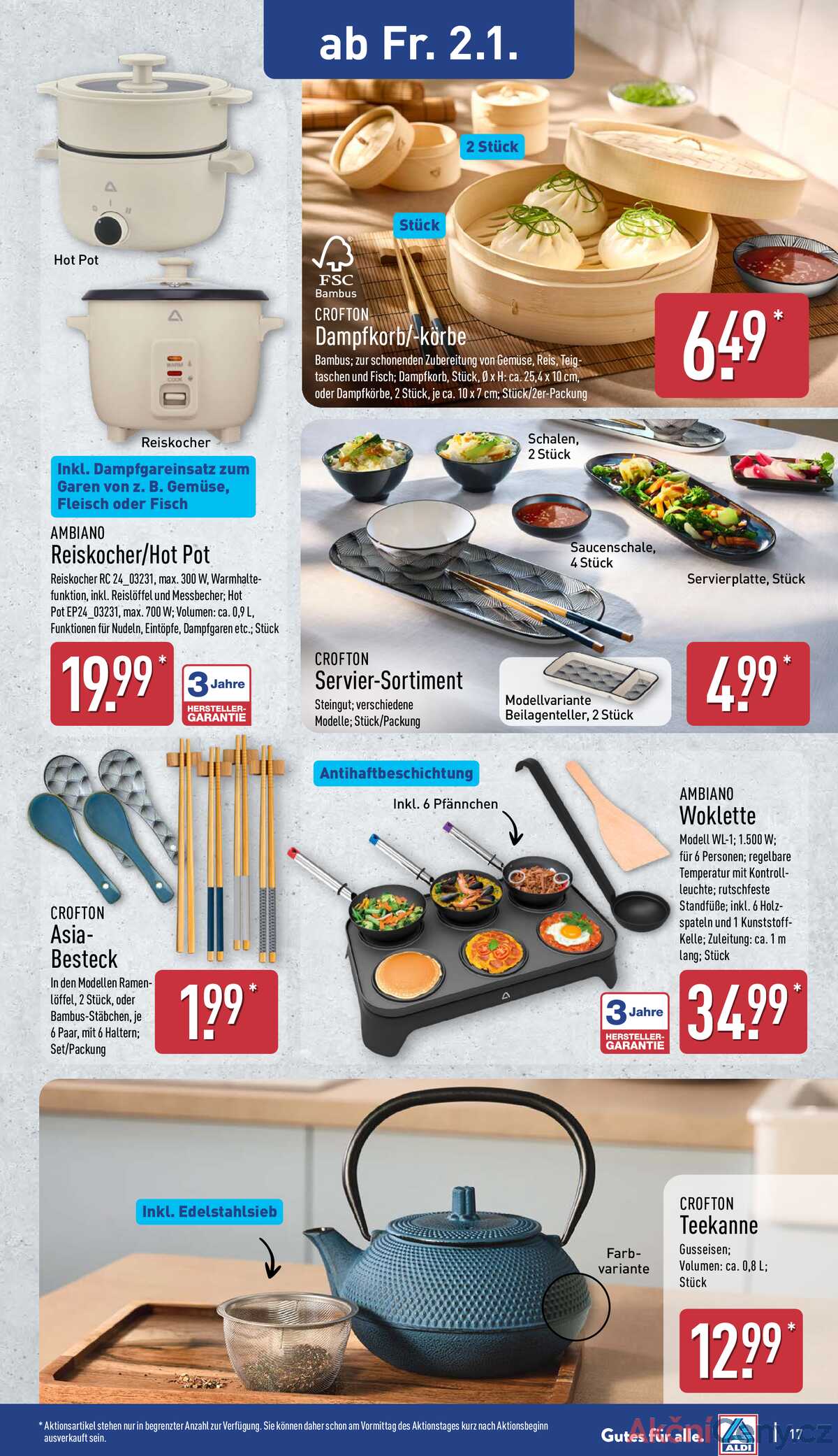 Leták ALDI Německo 29.12.-4.1.2026 strana 17