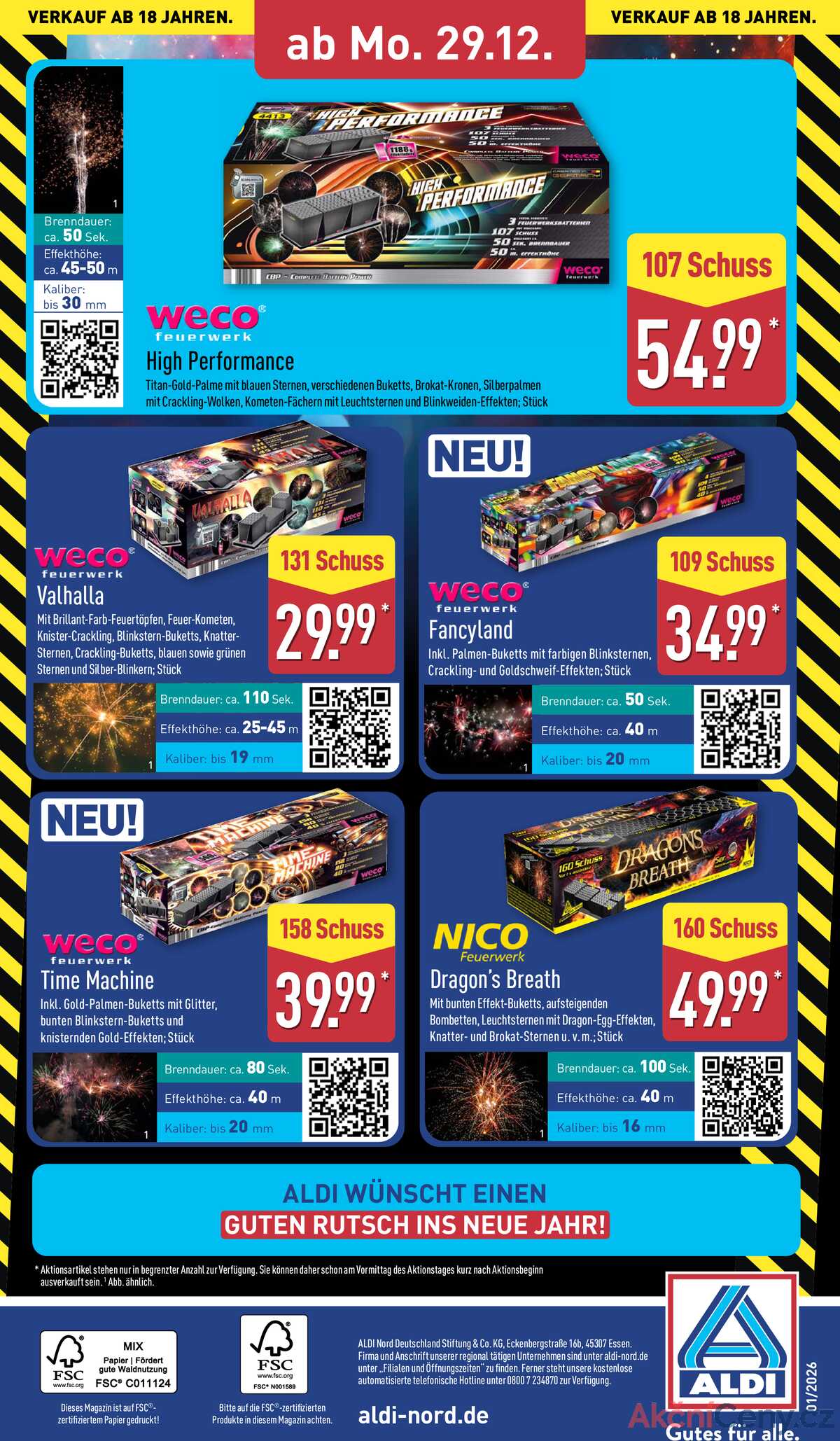 Leták ALDI Německo 29.12.-4.1.2026 strana 26