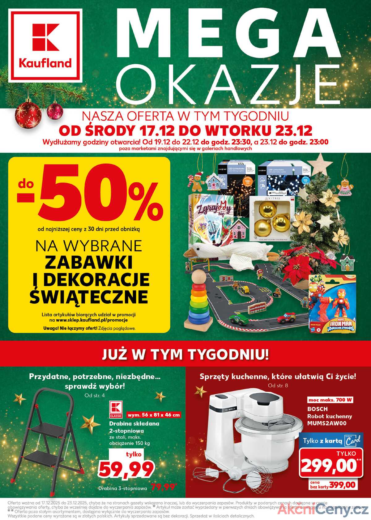 Leták Kaufland Polsko 17.12.-23.12.2025 strana 1