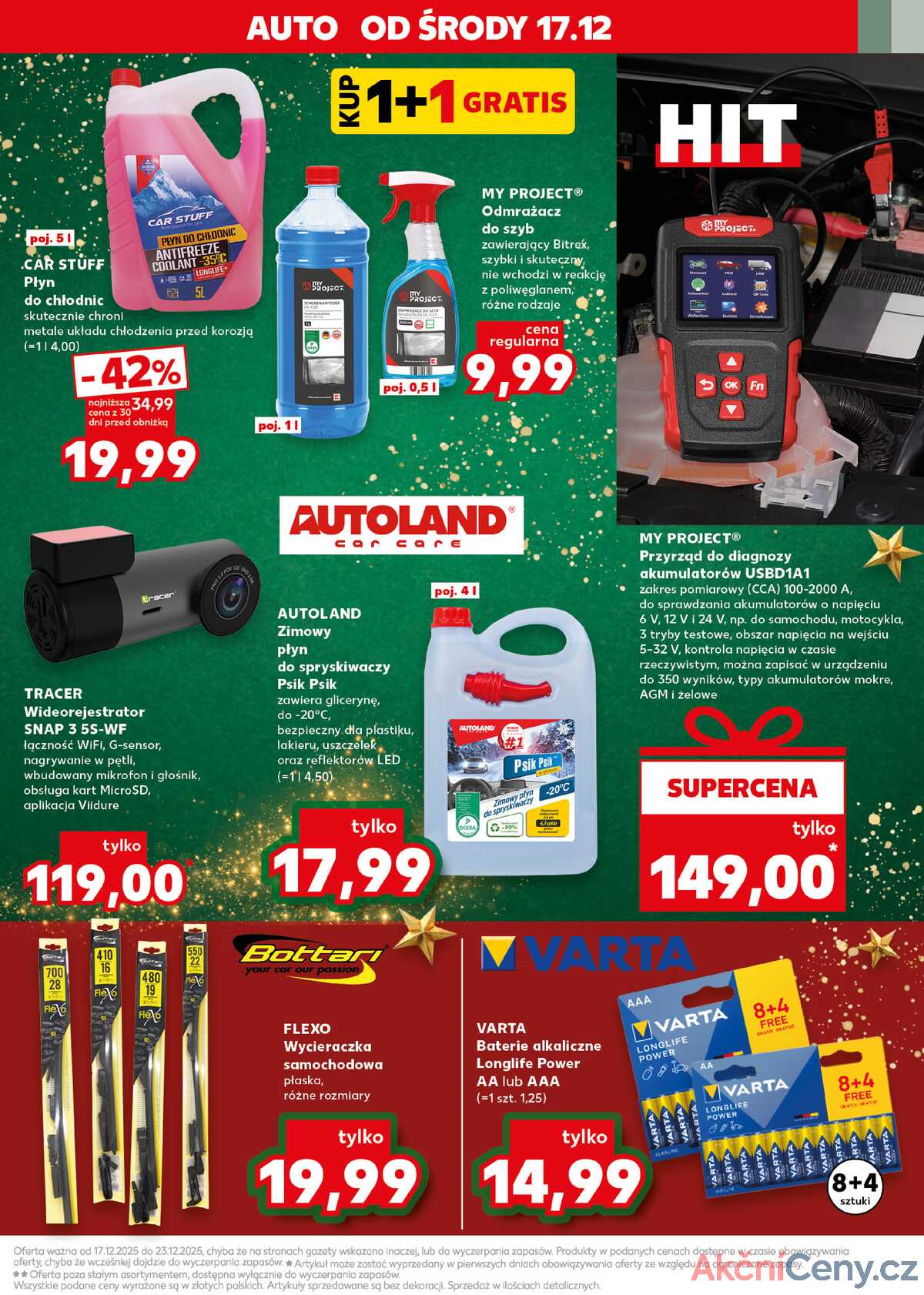 Leták Kaufland Polsko 17.12.-23.12.2025 strana 13