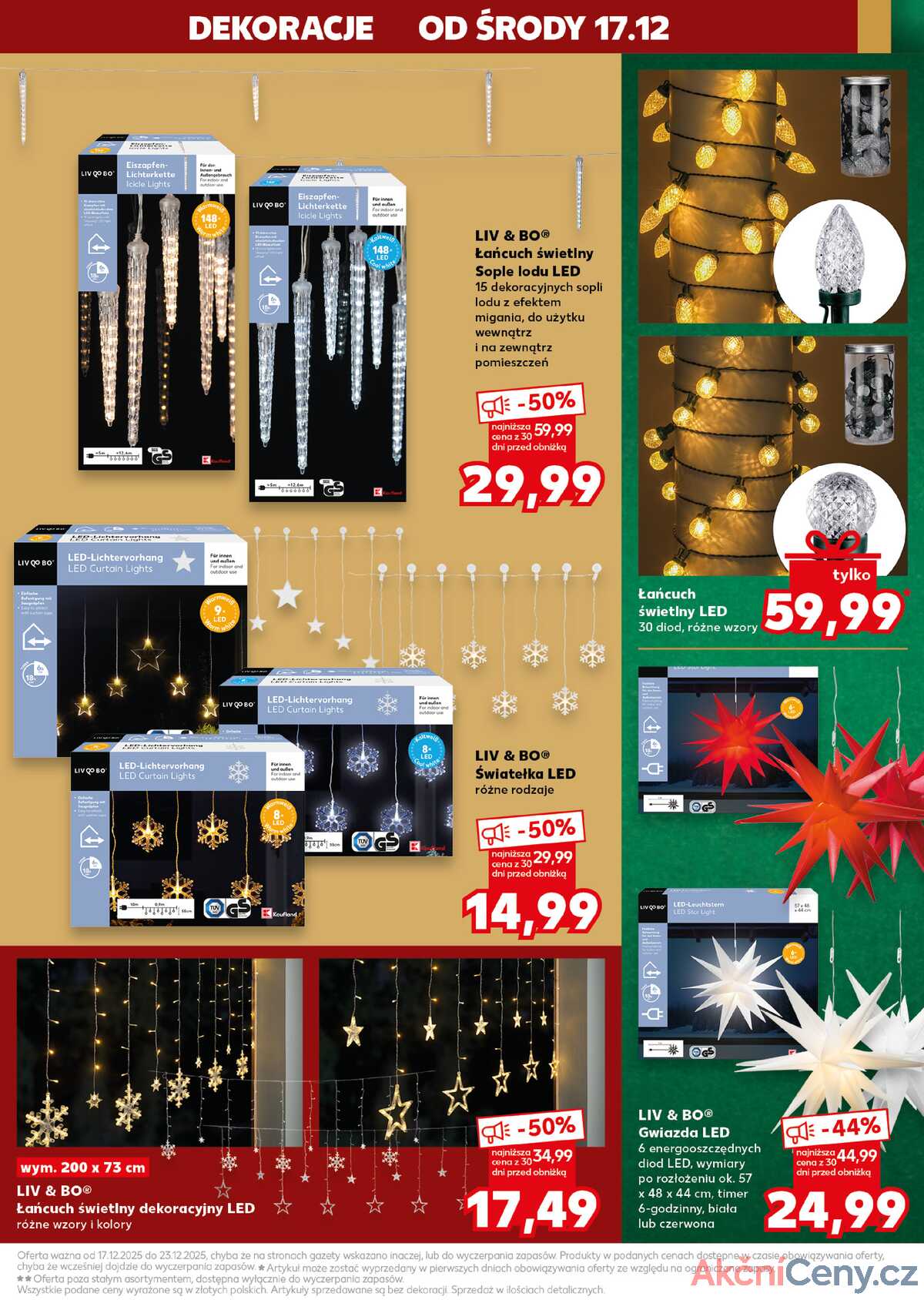Leták Kaufland Polsko 17.12.-23.12.2025 strana 21