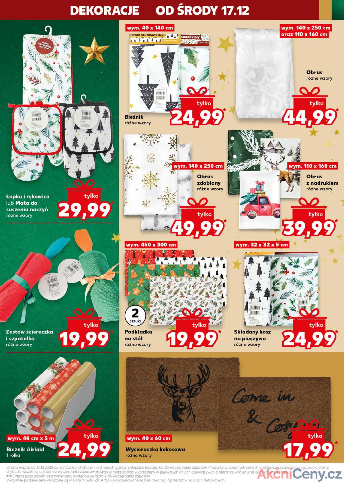 Leták Kaufland Polsko 17.12.-23.12.2025 strana 39