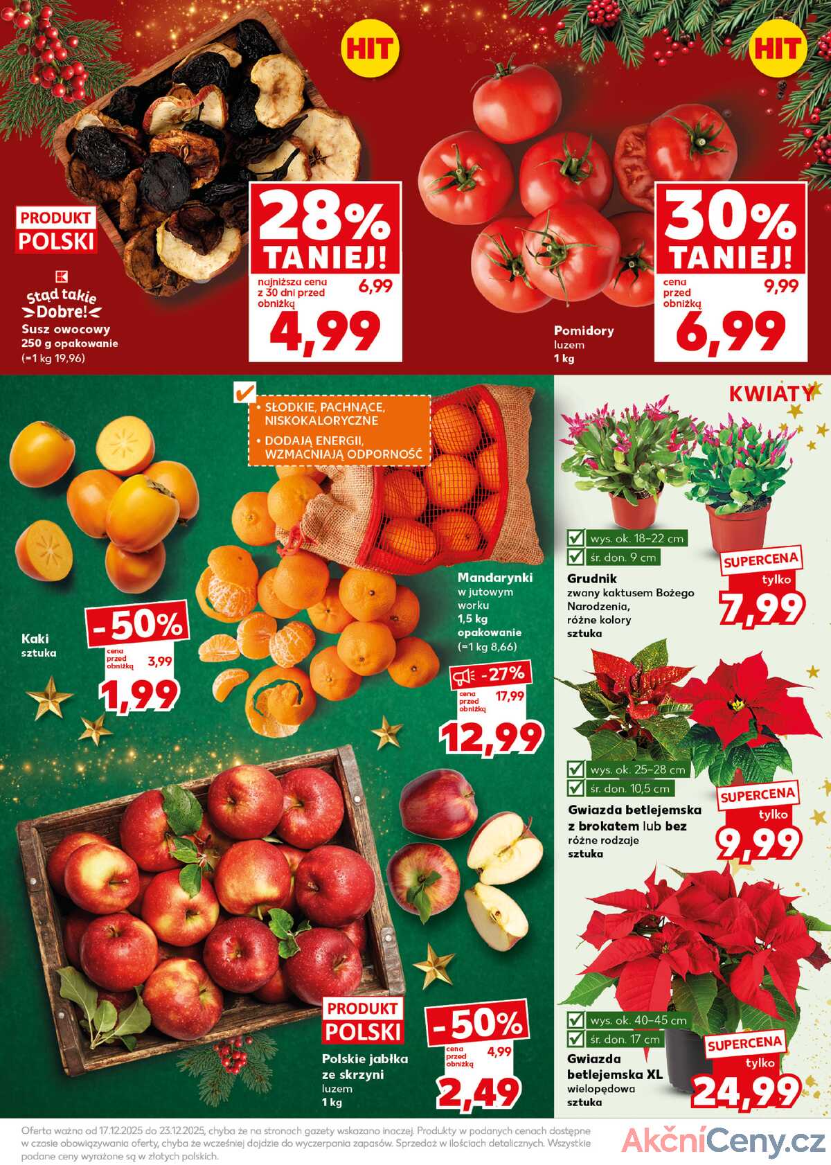 Leták Kaufland Polsko 22.12.-23.12.2025 - Silný start strana 15