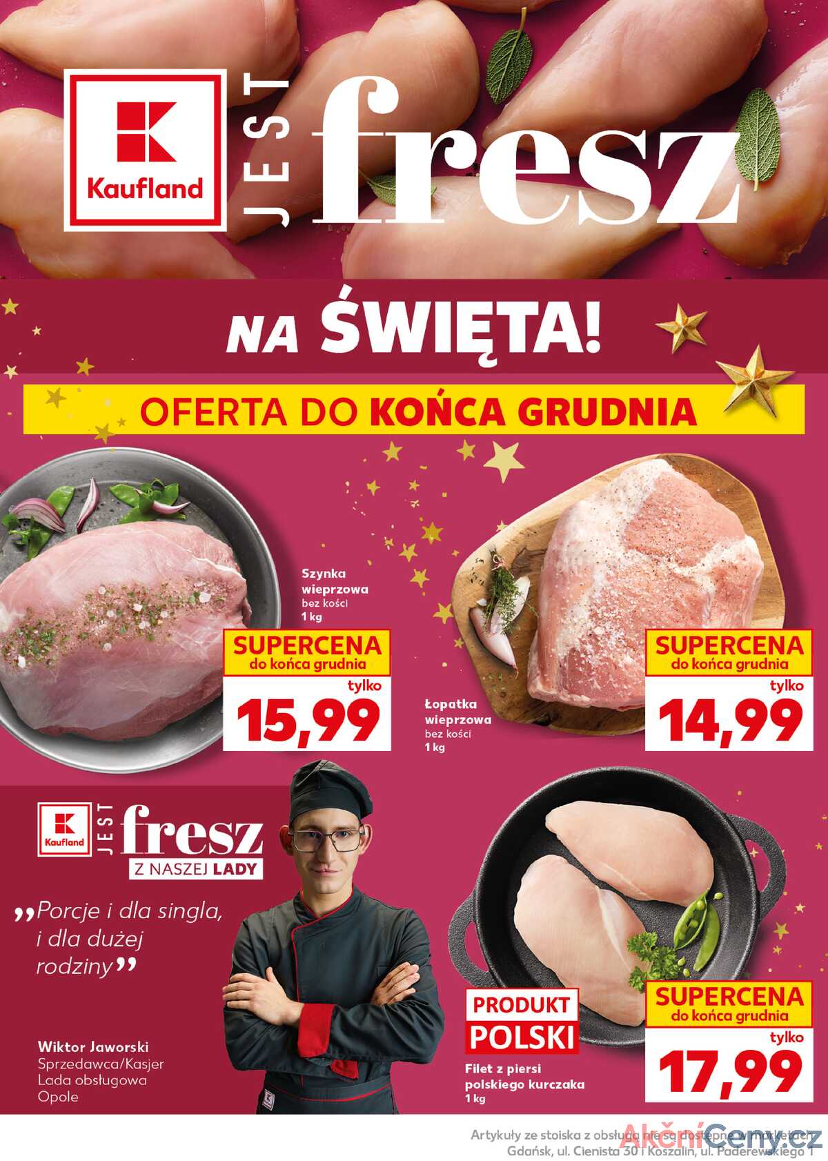 Leták Kaufland Polsko 22.12.-23.12.2025 - Silný start strana 16