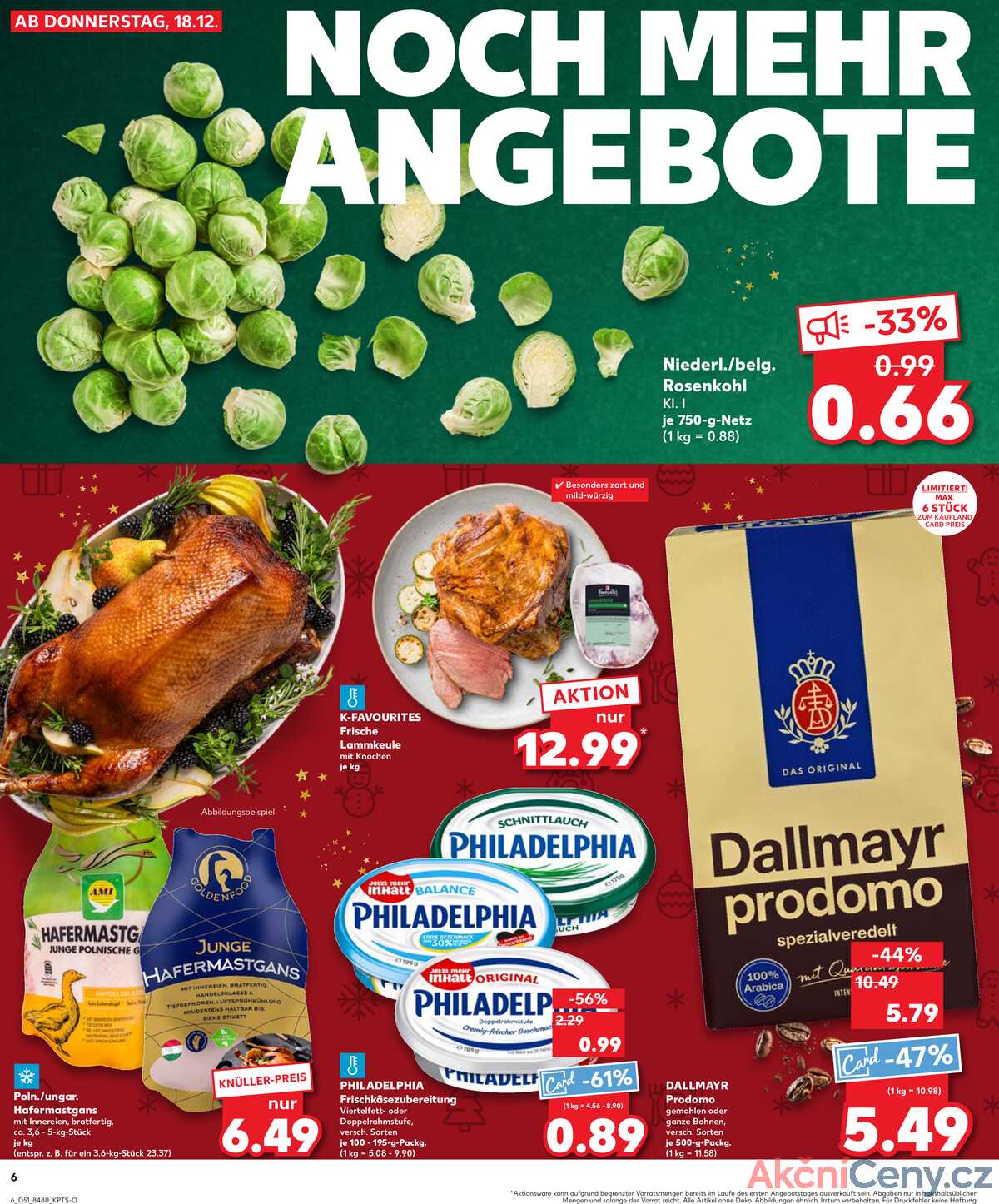 Leták Kaufland Německo 21.12.-24.12.2025 strana 6